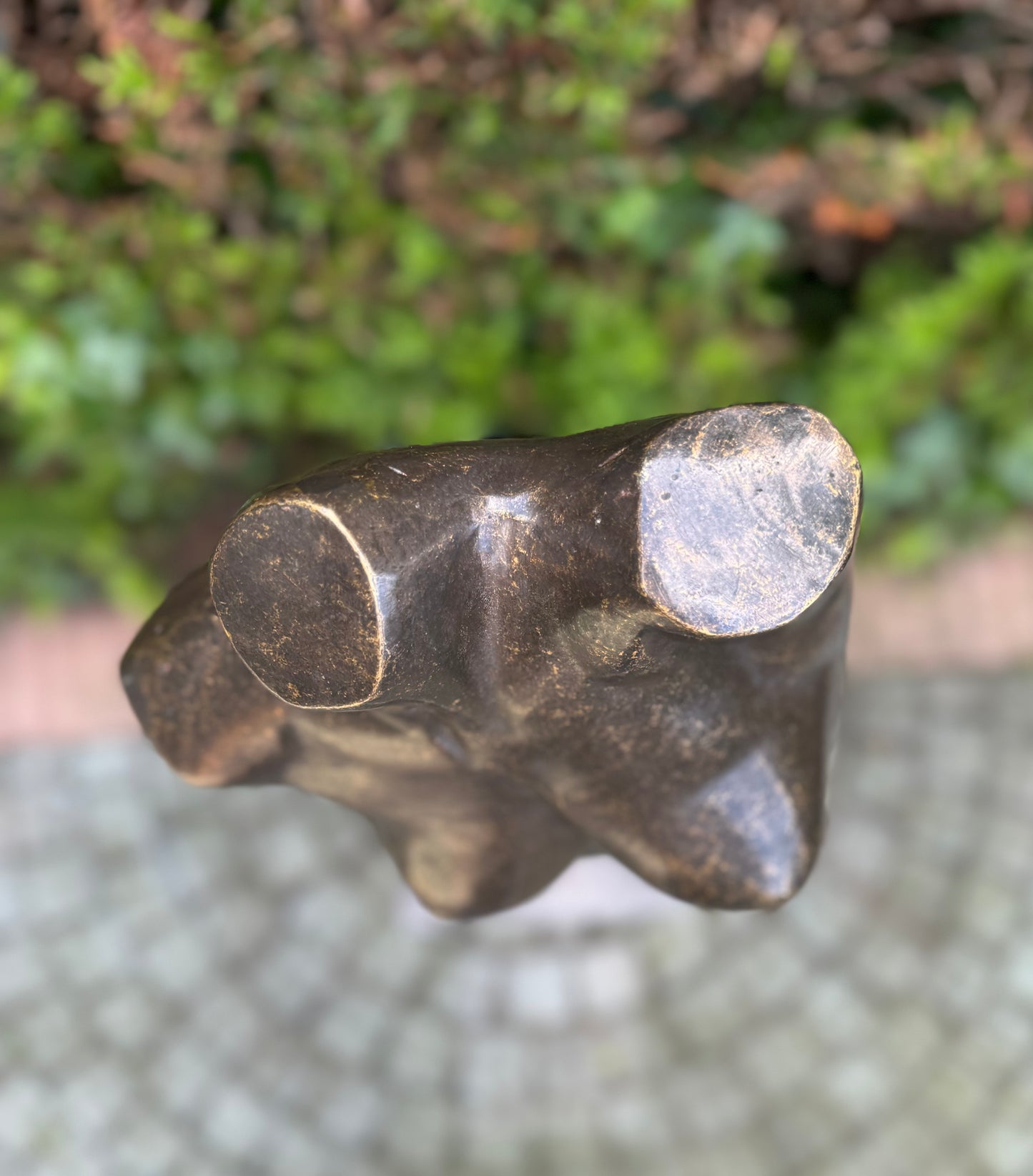 Curved Torso – Bronze Sculpture. 26x20x62cm - 12.5Kg