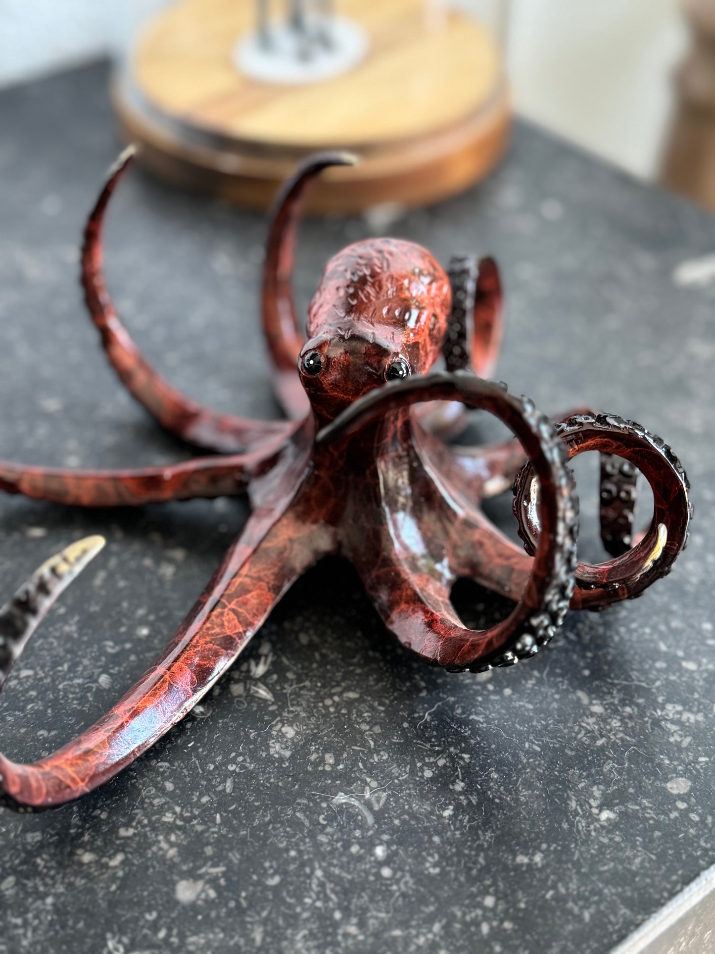 Ocean Dancer Octopus – Bronze Sculpture. 17x18x9cm - 2Kg