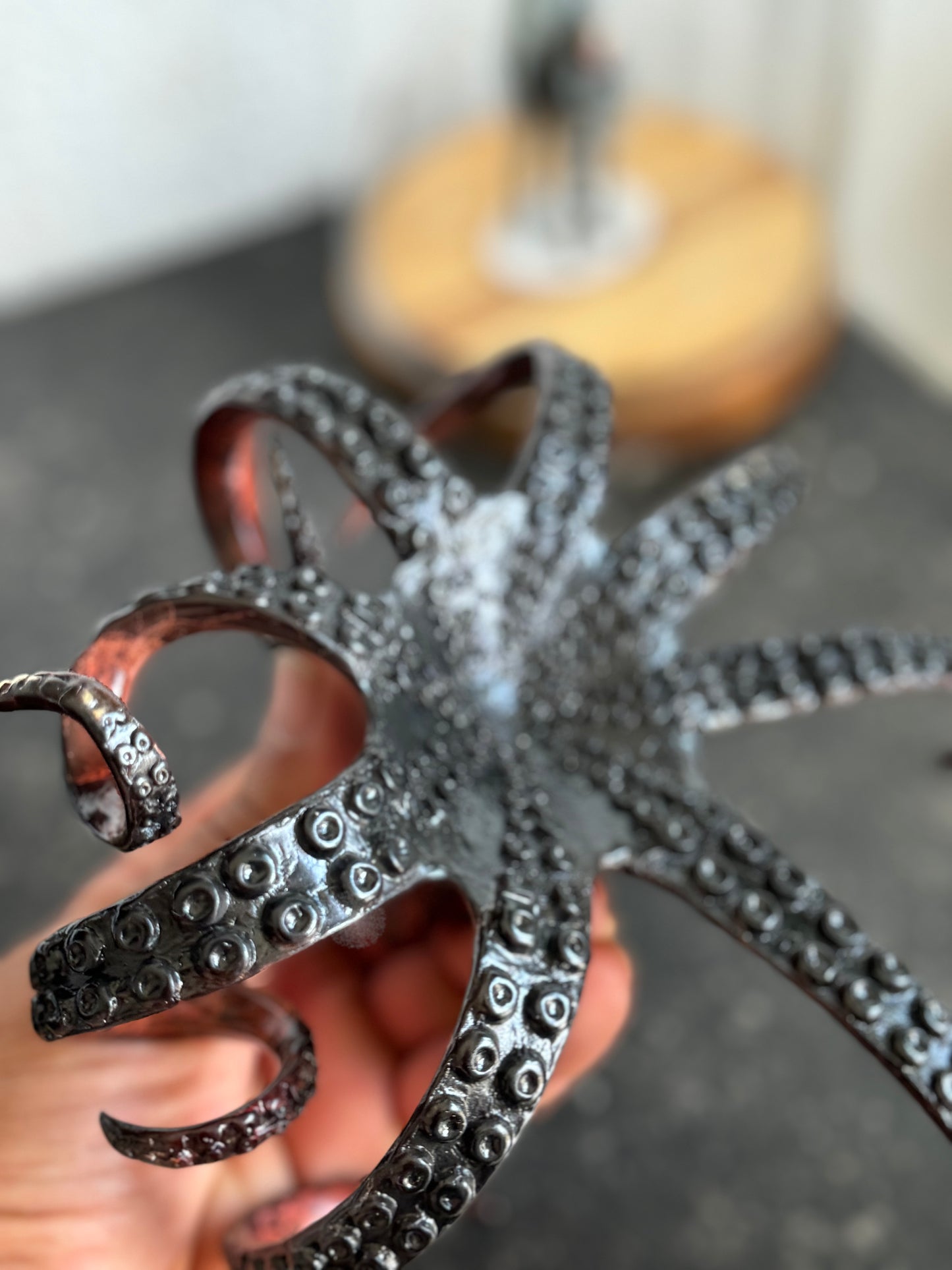 Ocean Dancer Octopus – Bronze Sculpture. 17x18x9cm - 2Kg