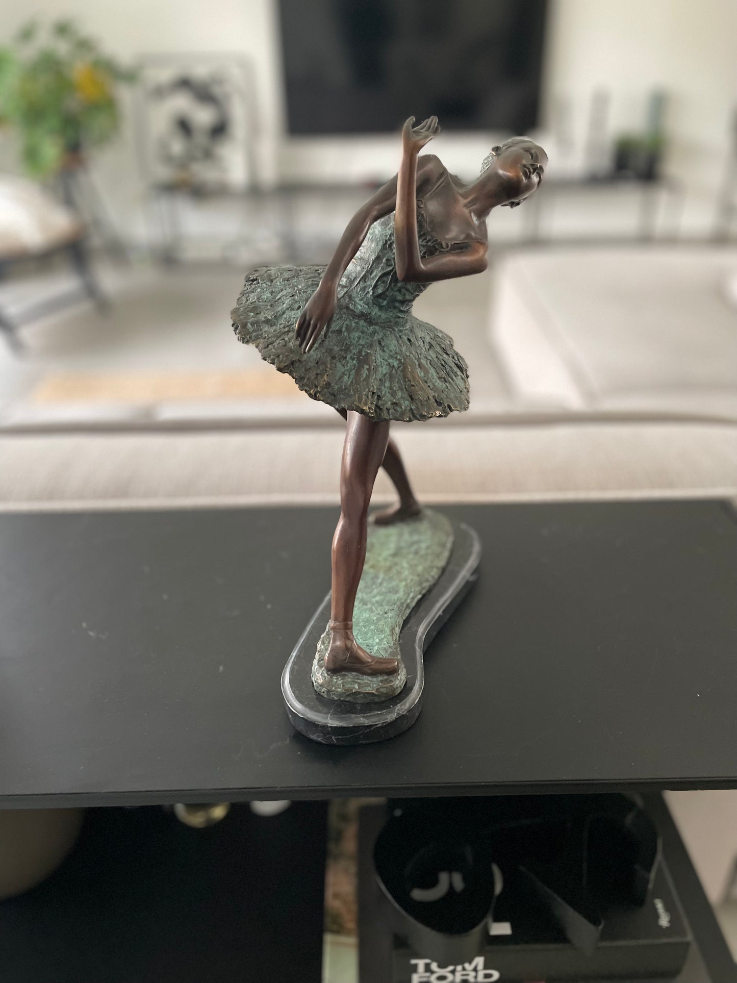 Dancing Ballerina – Bronze Sculpture. 32x15x23cm - 3.6Kg