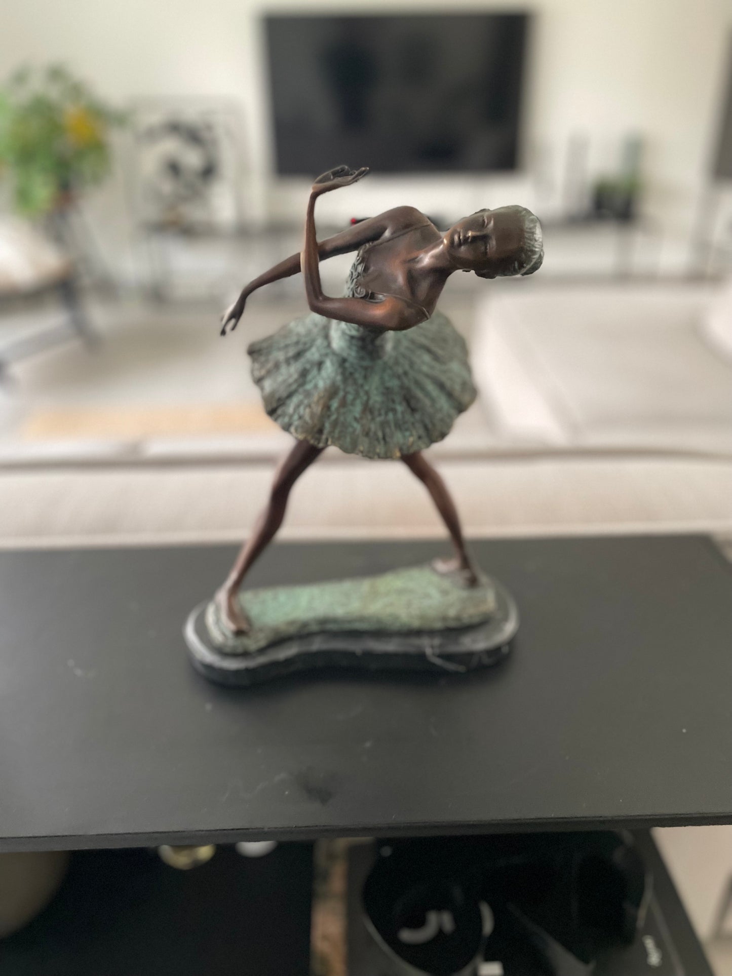 Dancing Ballerina – Bronze Sculpture. 32x15x23cm - 3.6Kg
