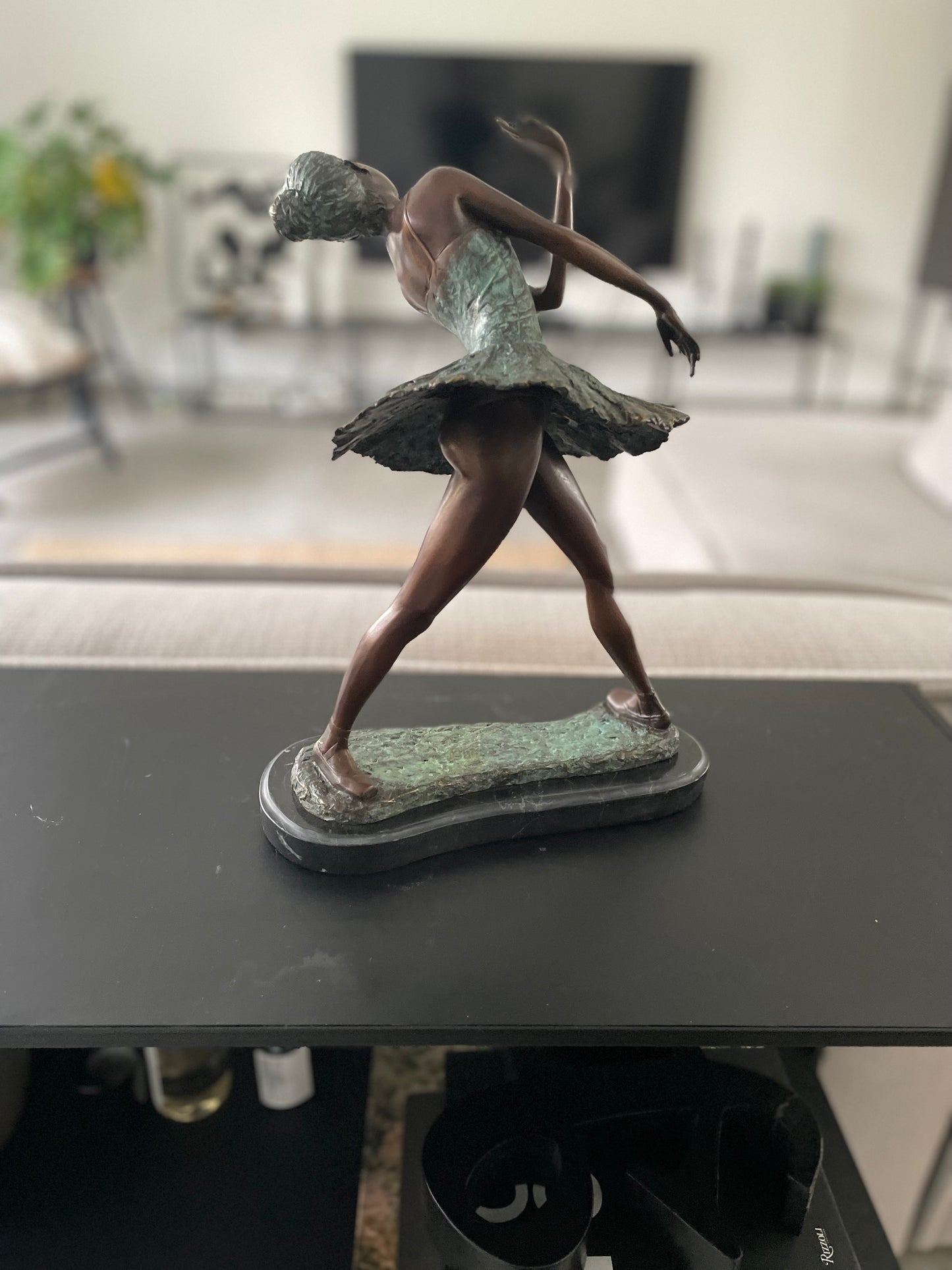 Dancing Ballerina – Bronze Sculpture. 32x15x23cm - 3.6Kg