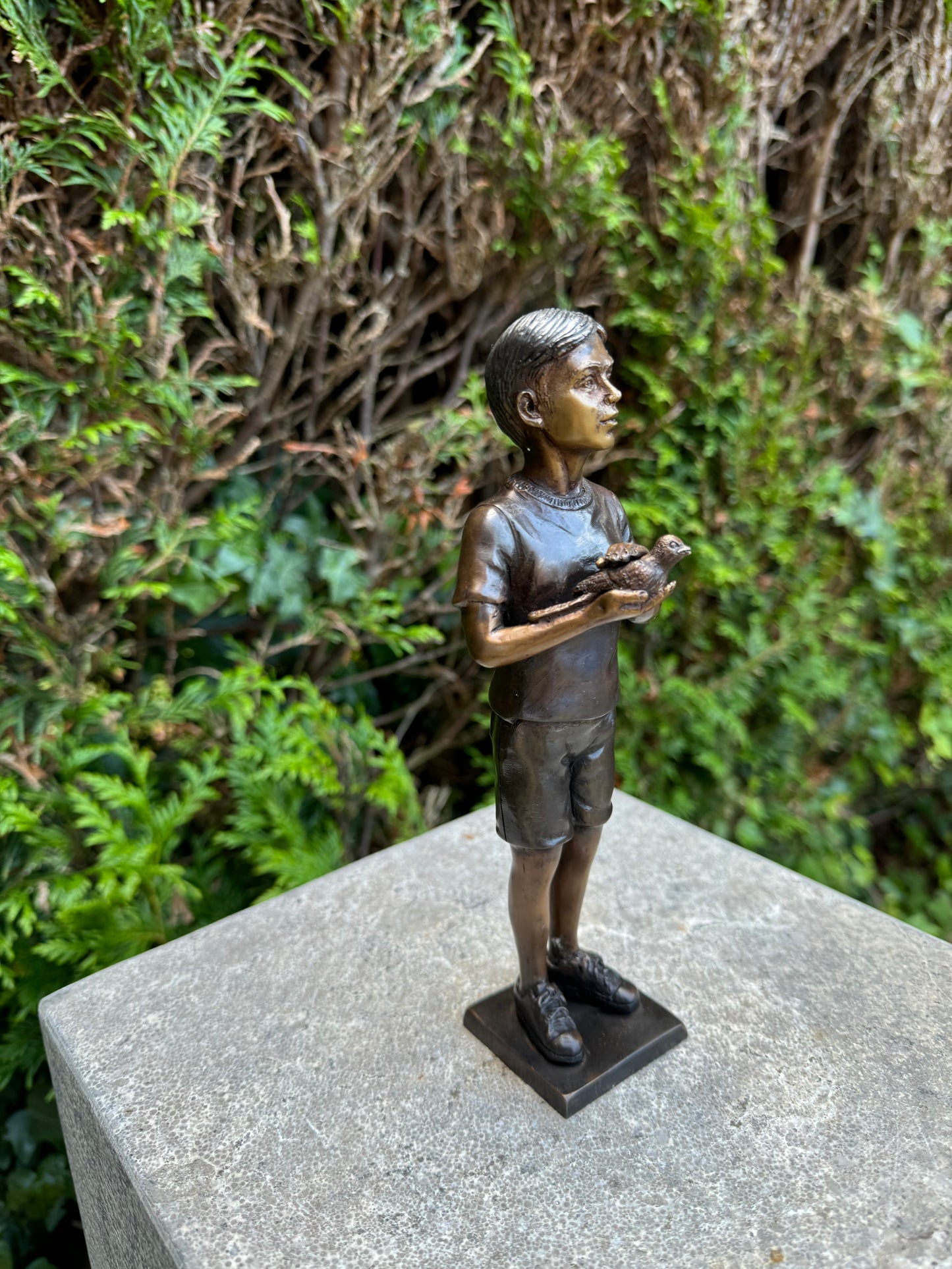 Young Curiosity – Bronze Sculpture. 6x5x20cm - 2Kg