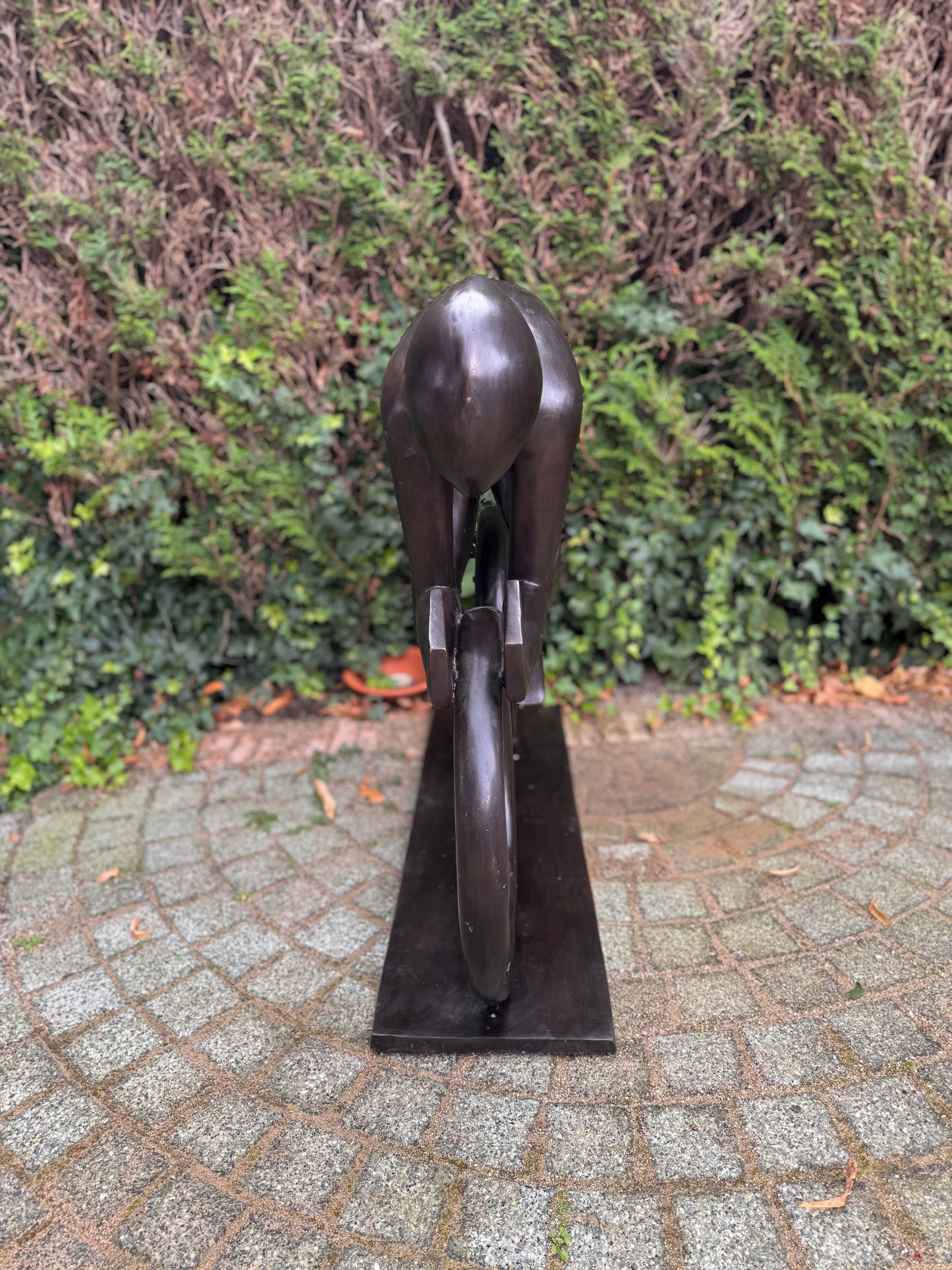 Cyclist – Bronze Sculpture. 100x28x84cm - 15Kg