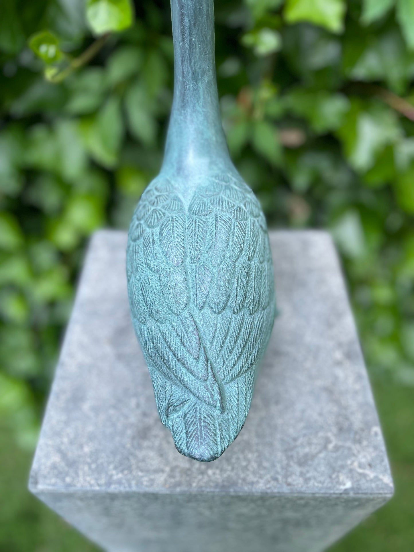Calling Goose – Bronze Sculpture. 27x14x38cm - 1.9Kg