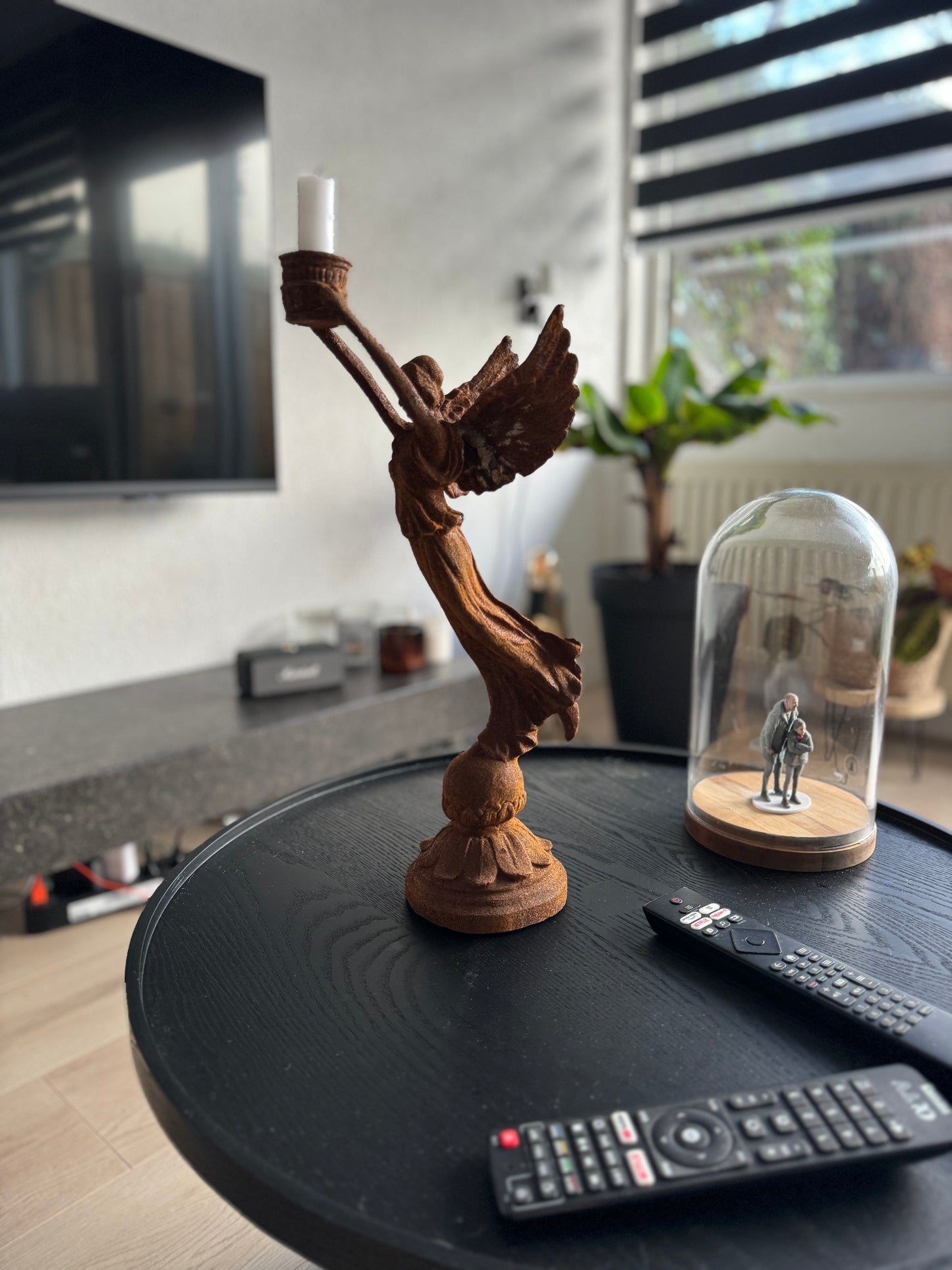 Victory Angel – Iron Sculpture. 39x12x17cm - 3.1Kg
