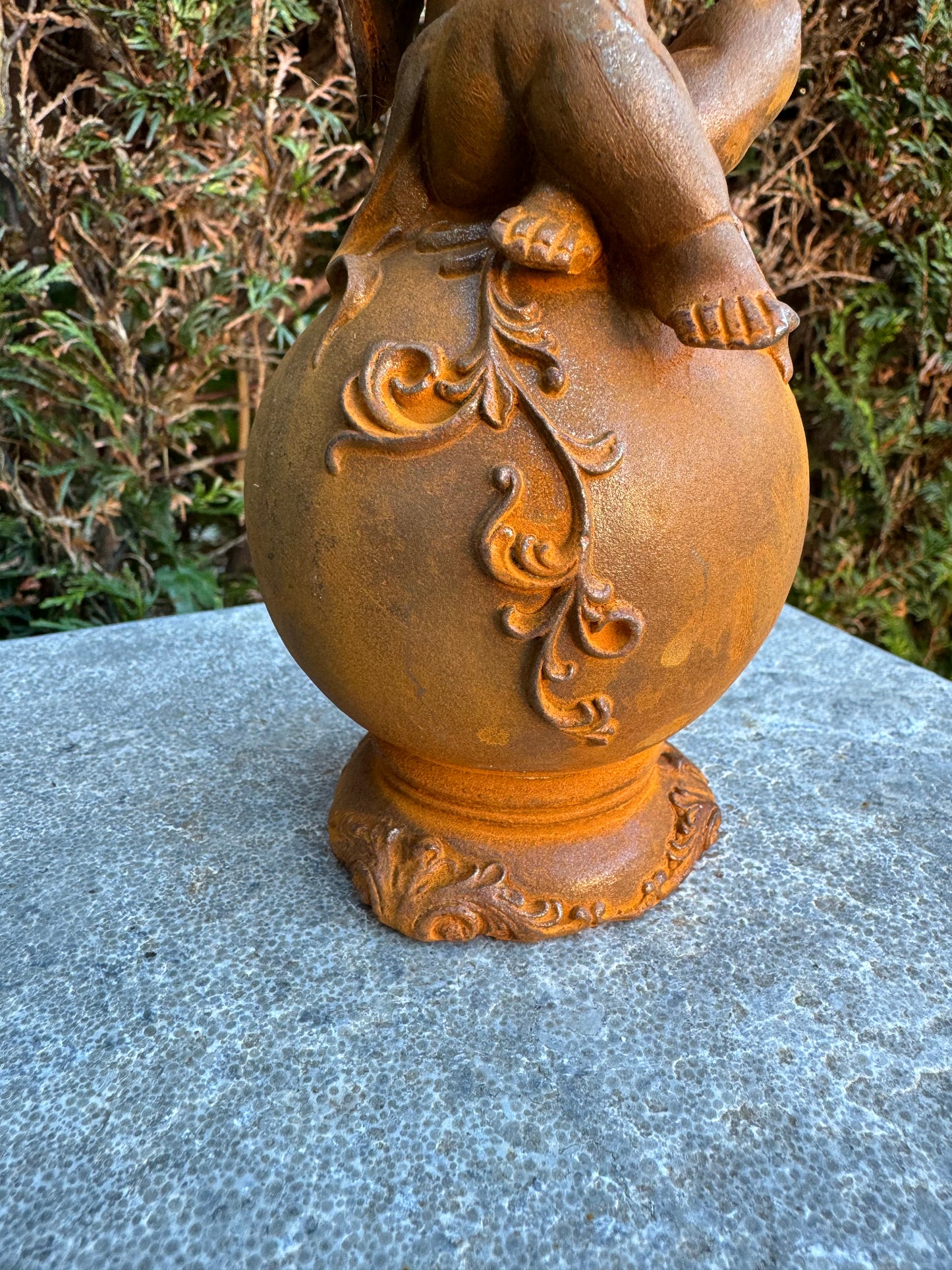 Dreaming Angel – Iron Sculpture. 19x8x8cm - 1.1Kg