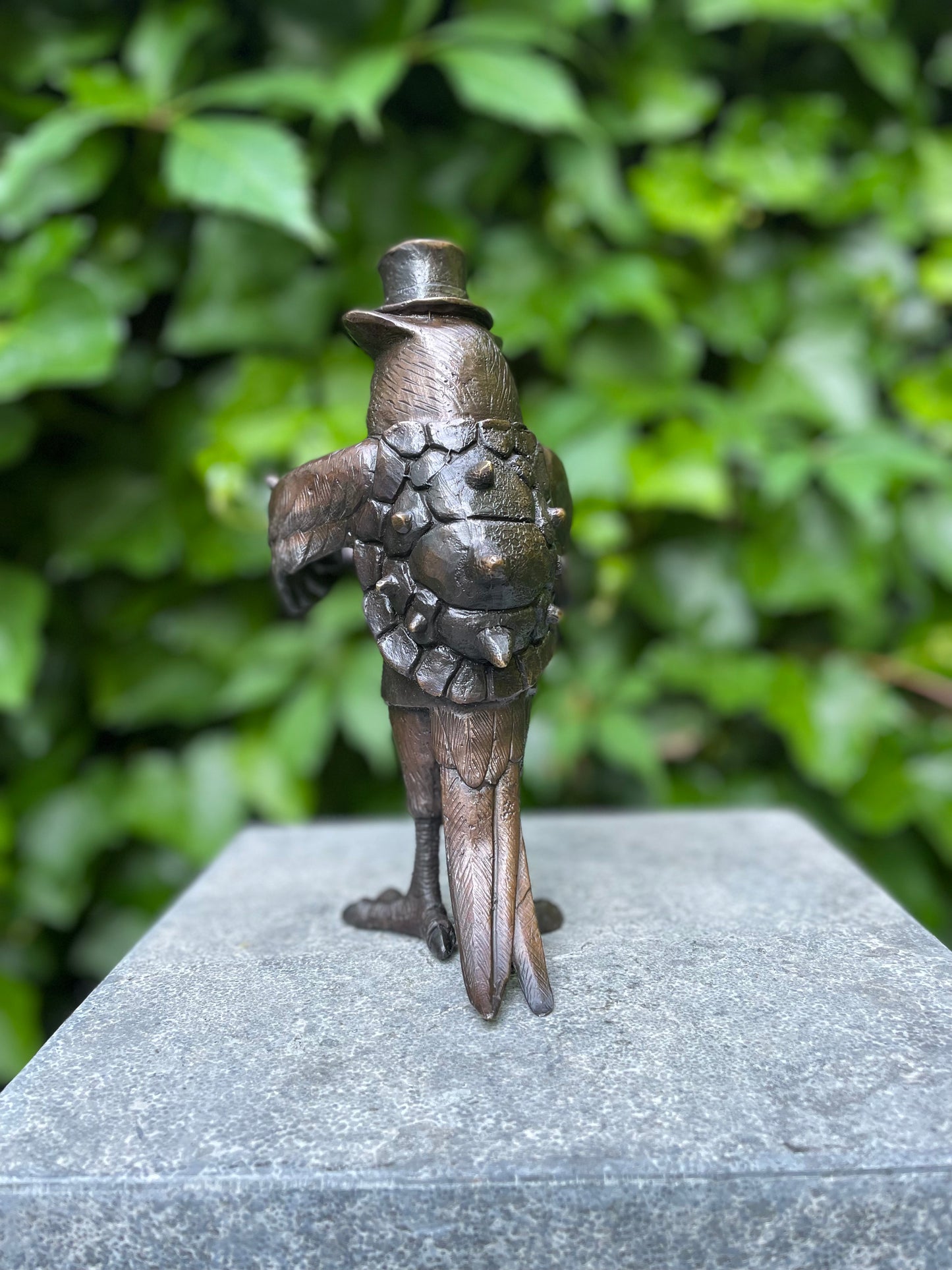Gentleman Owl – Bronze Sculpture. 18x16x24cm - 2.7Kg