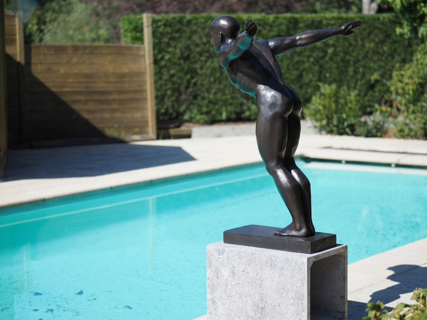 The Diver – Bronze Sculpture. 110x60x115cm - 40Kg