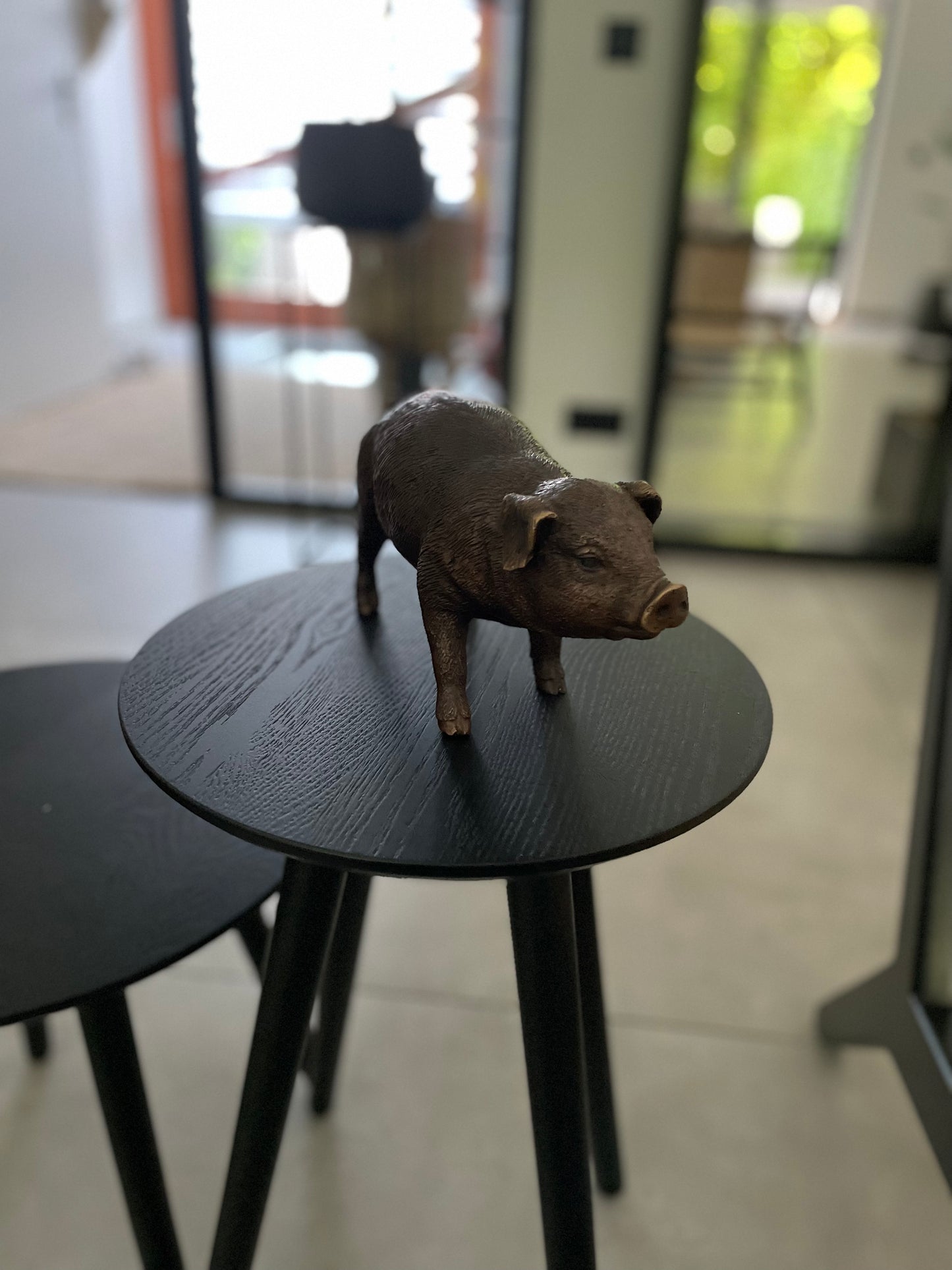 Standing Piglet – Bronze Sculpture. 25x8x12cm - 1.4Kg
