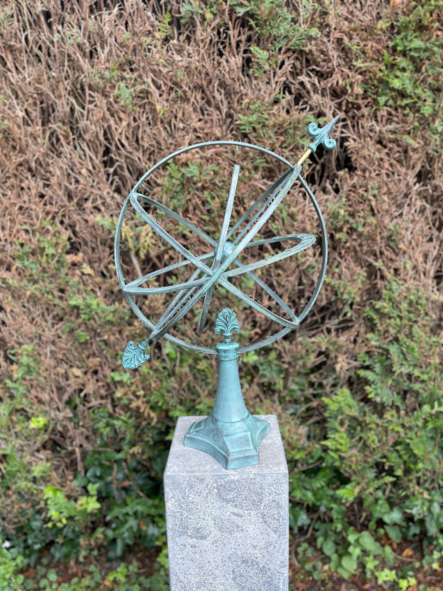 Grand Armillary Sphere – Bronze Sculpture. 47x47x74cm - 9.5Kg