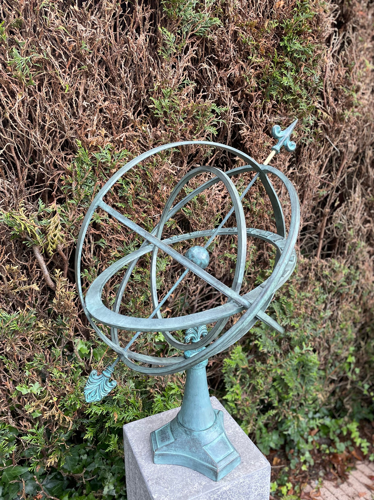 Grand Armillary Sphere – Bronze Sculpture. 47x47x74cm - 9.5Kg