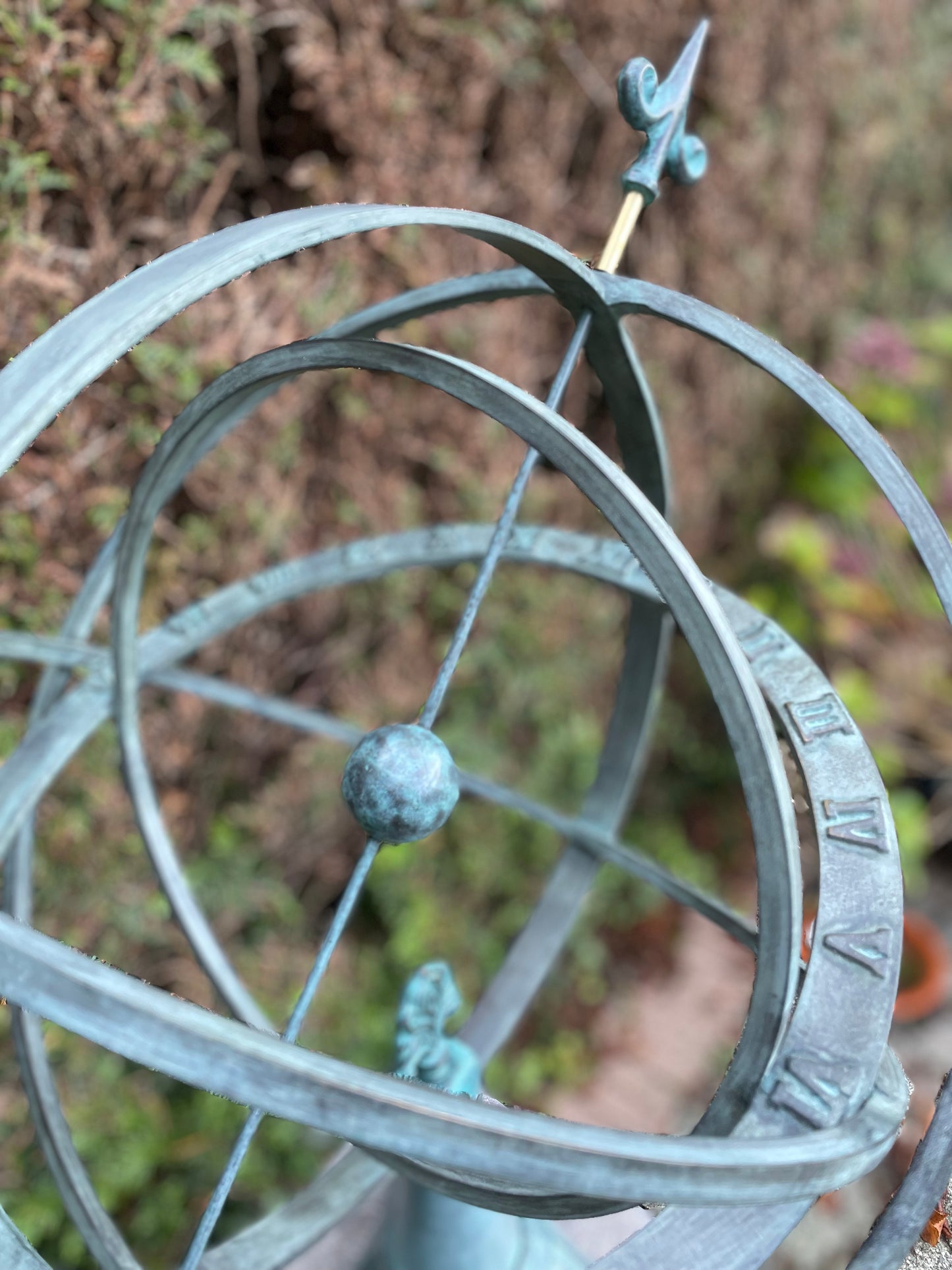 Grand Armillary Sphere – Bronze Sculpture. 47x47x74cm - 9.5Kg