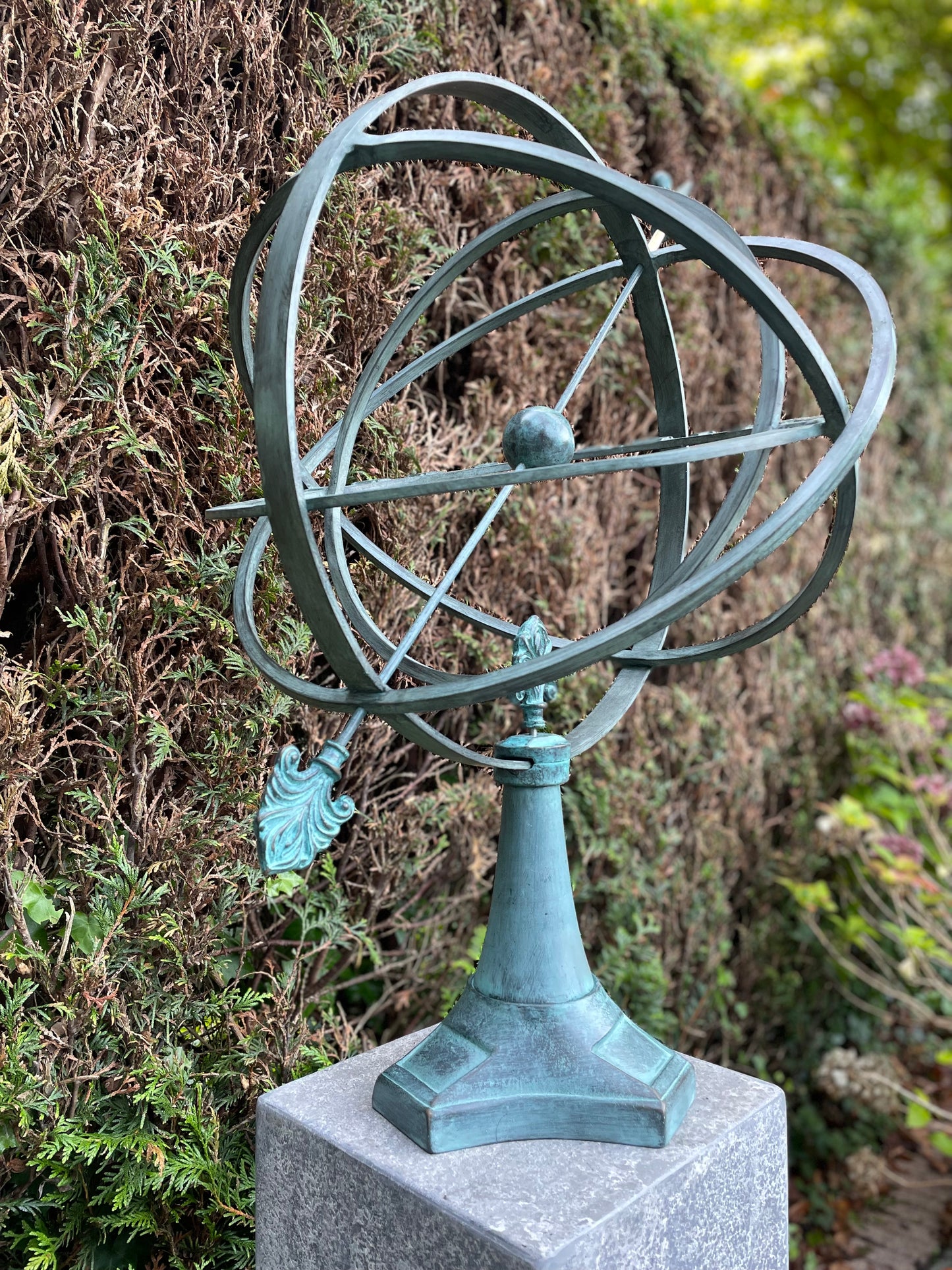 Grand Armillary Sphere – Bronze Sculpture. 47x47x74cm - 9.5Kg