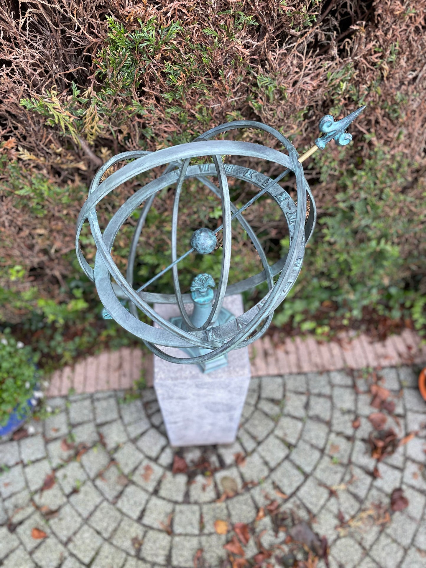 Grand Armillary Sphere – Bronze Sculpture. 47x47x74cm - 9.5Kg