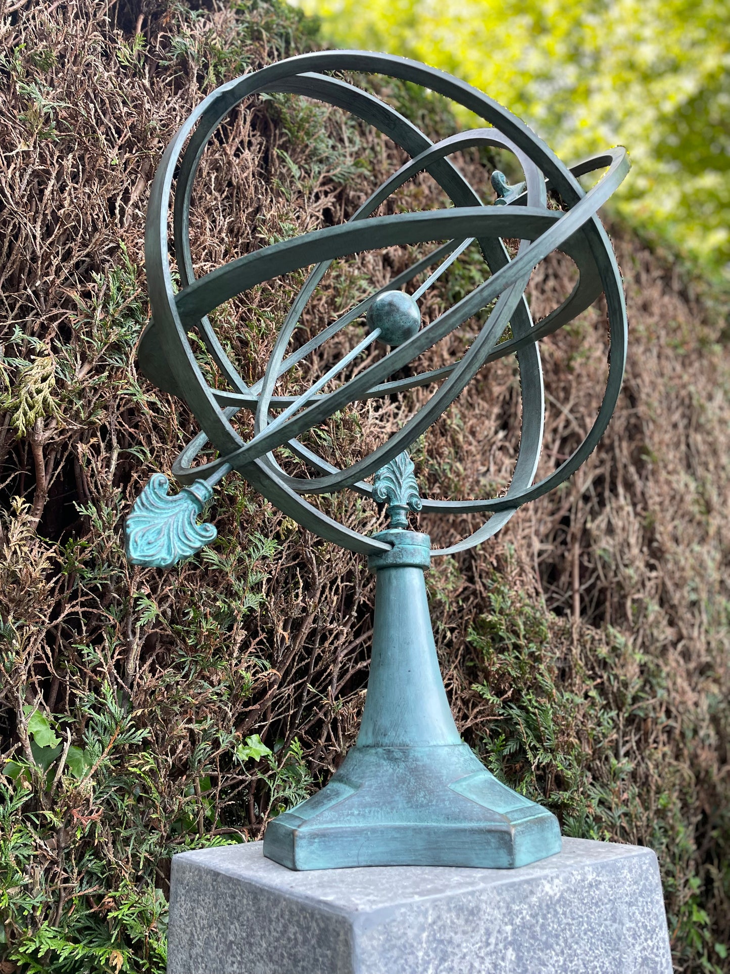 Grand Armillary Sphere – Bronze Sculpture. 47x47x74cm - 9.5Kg