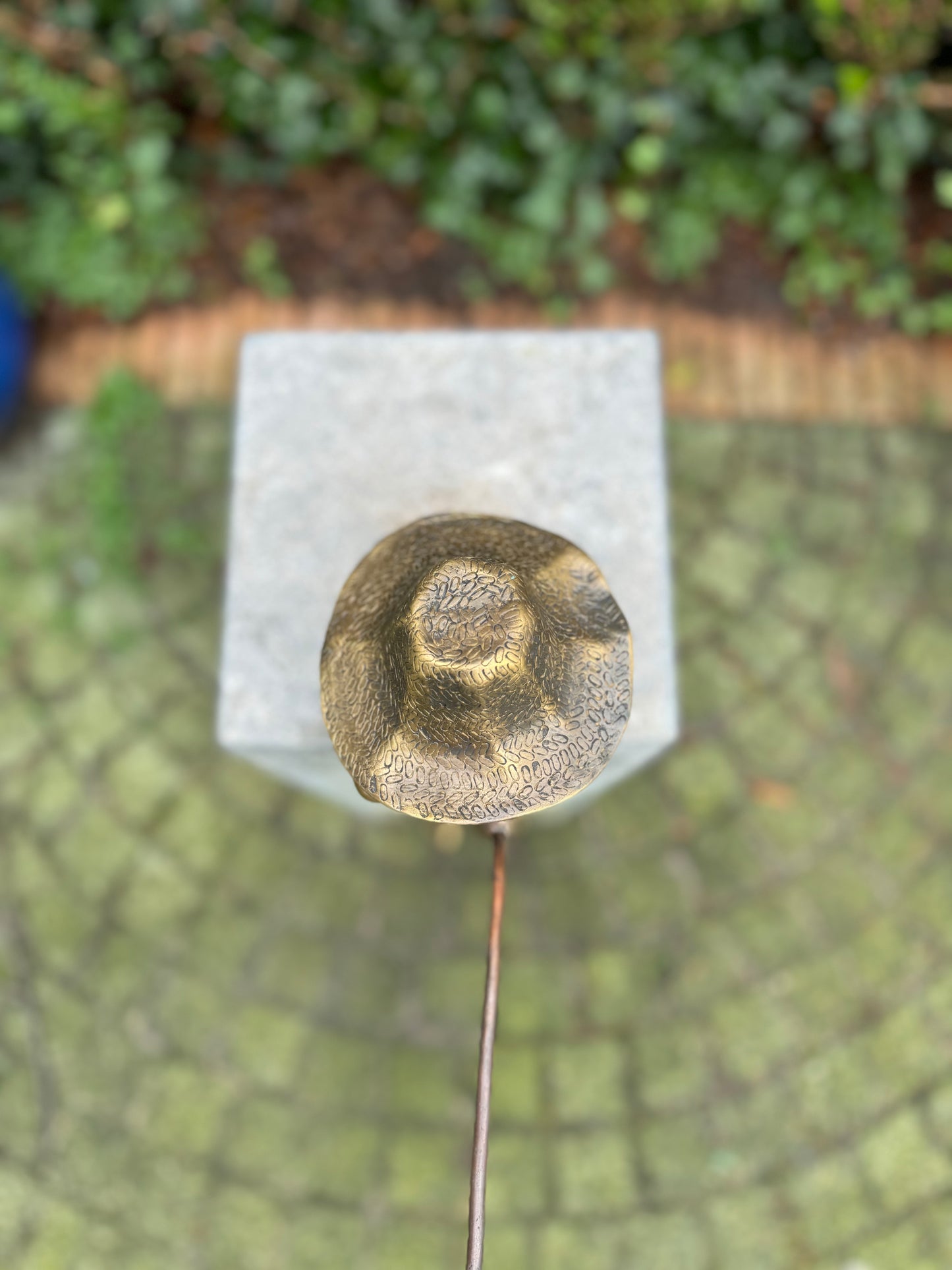 Fishing Boy – Bronze Sculpture. 27x12x32cm - 2.8Kg