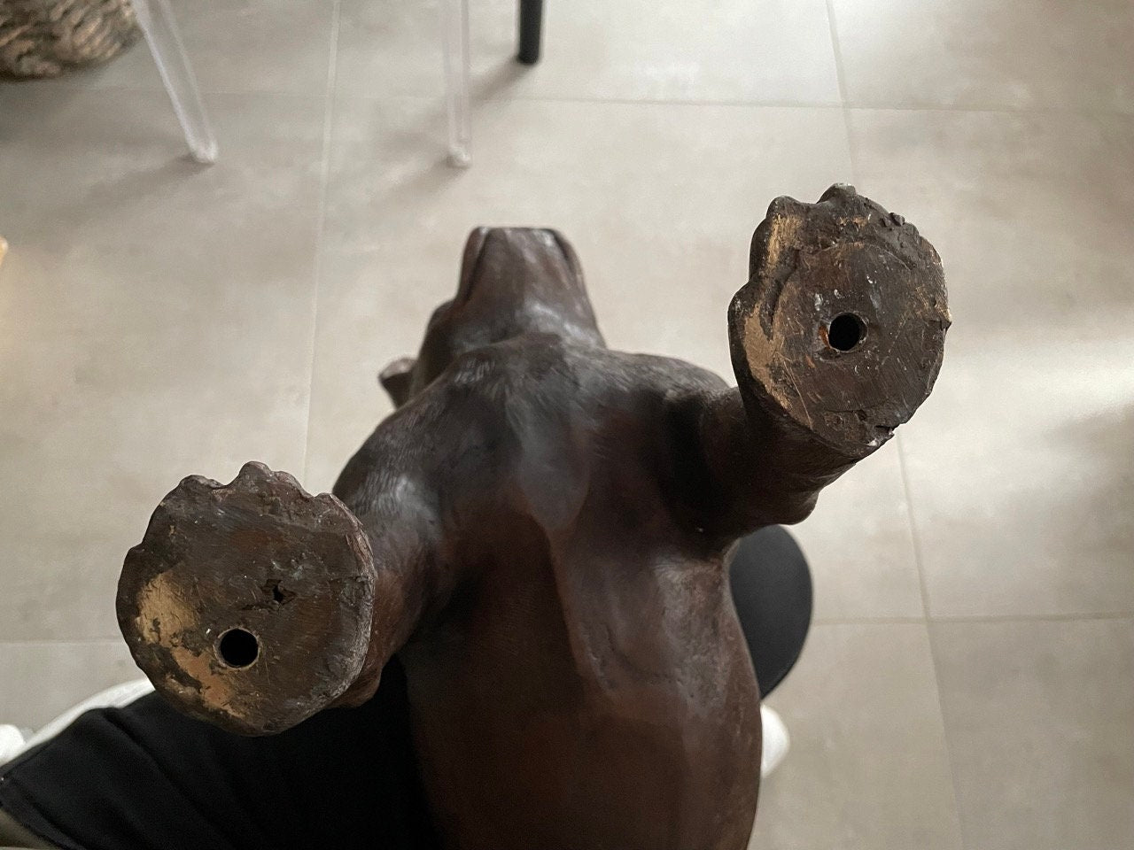 French Bulldog – Bronze Sculpture. 46x20x48cm - 10Kg