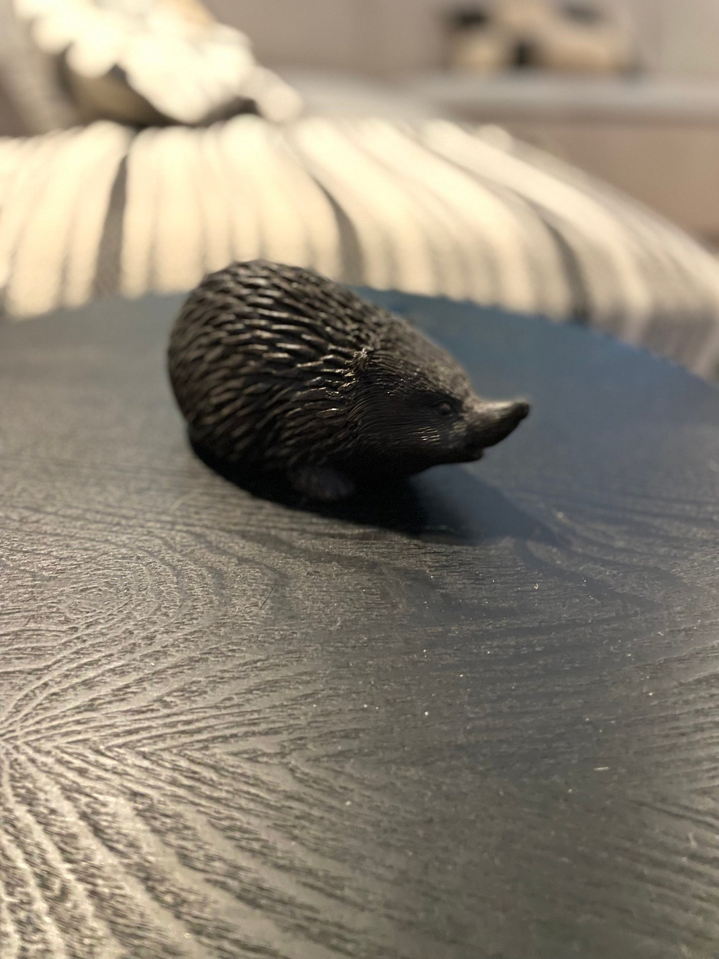 Little Hedgehog – Bronze Sculpture. 14x6x7cm