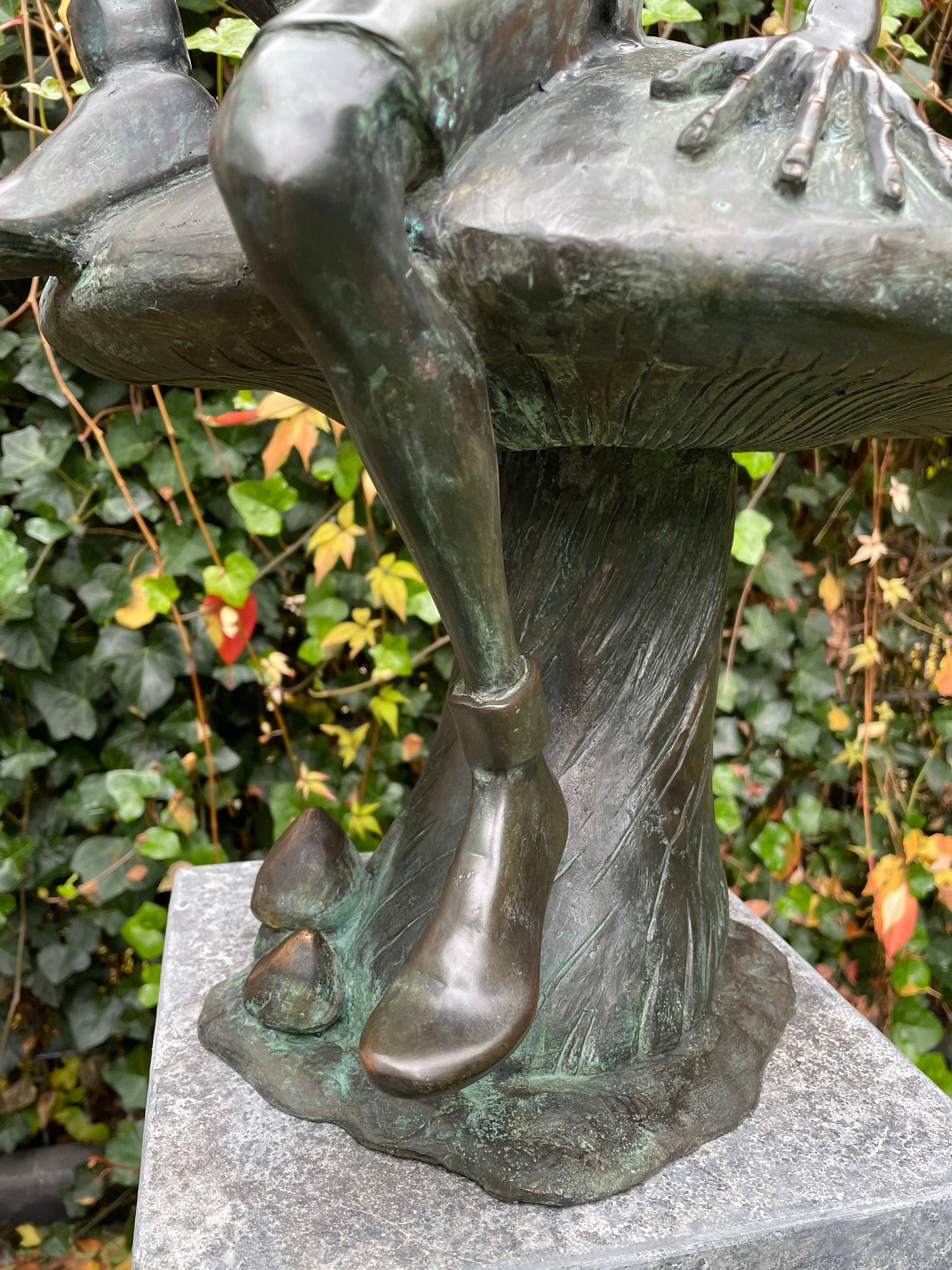 Forest Elf – Bronze Sculpture. 43x35x77cm - 10Kg