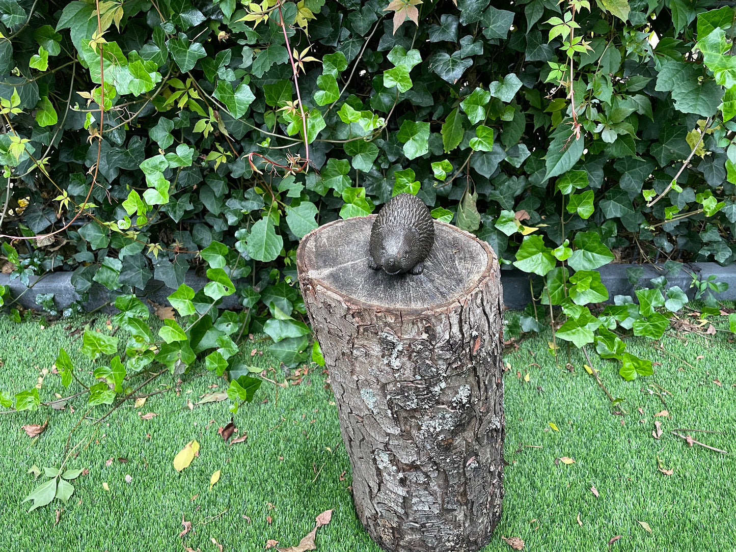 Little Hedgehog – Bronze Sculpture. 14x6x7cm