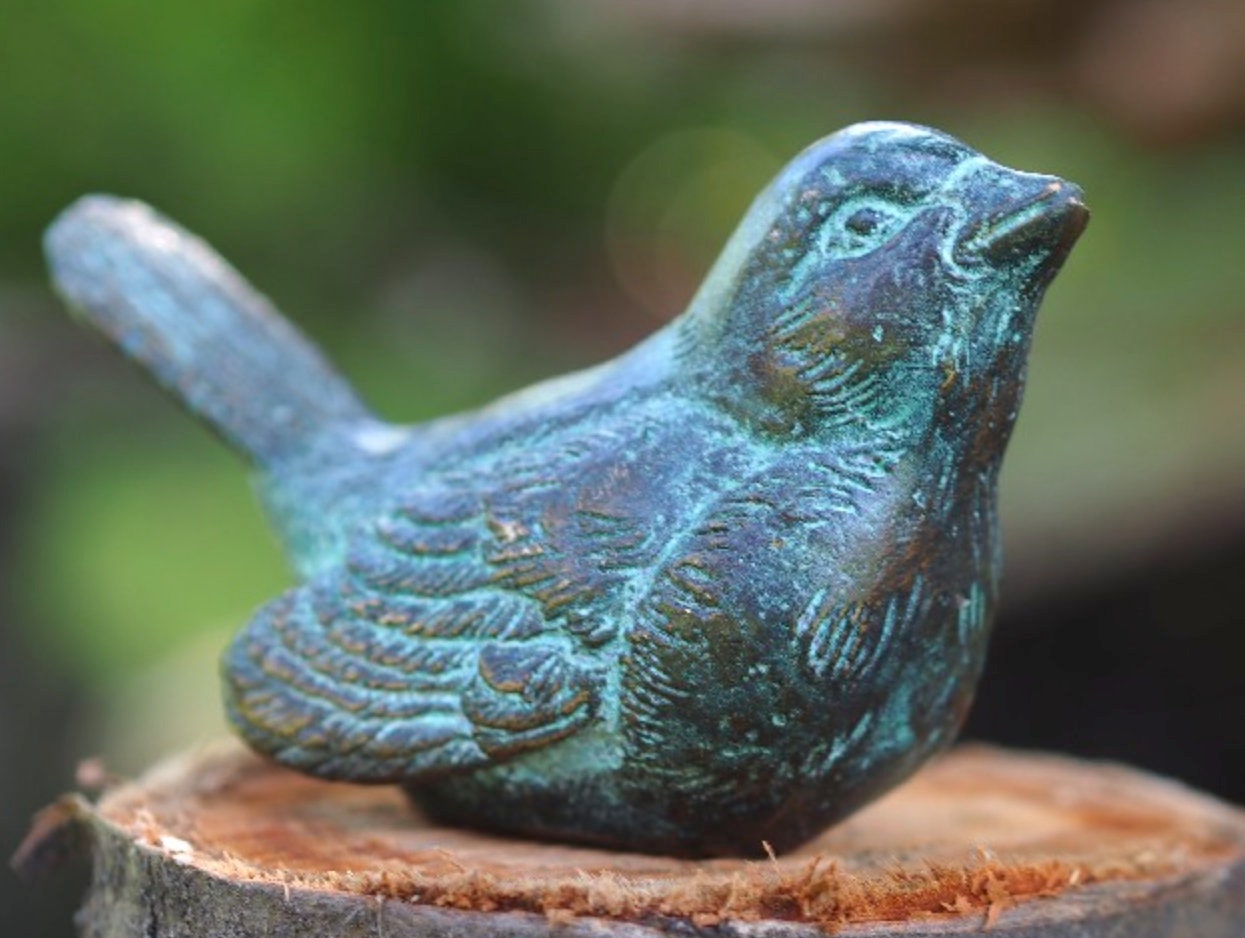 Singing Bird – Bronze Sculpture. Variations Available