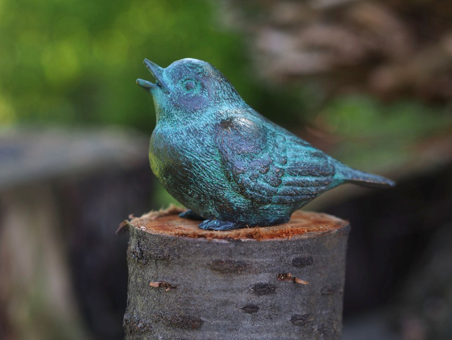 Singing Bird – Bronze Sculpture. Variations Available