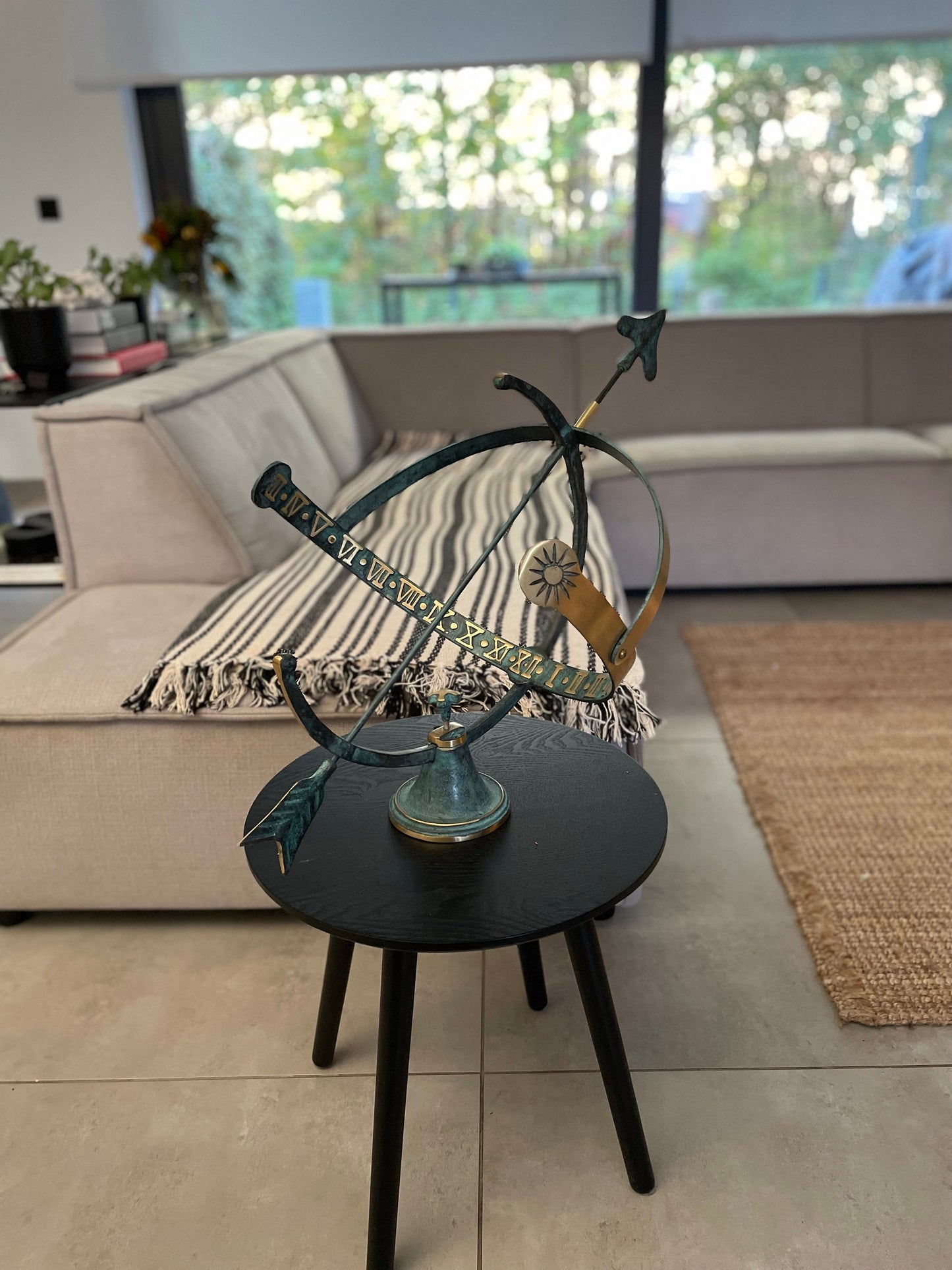 Arrow of Time – Bronze Sculpture. 30x45x35cm