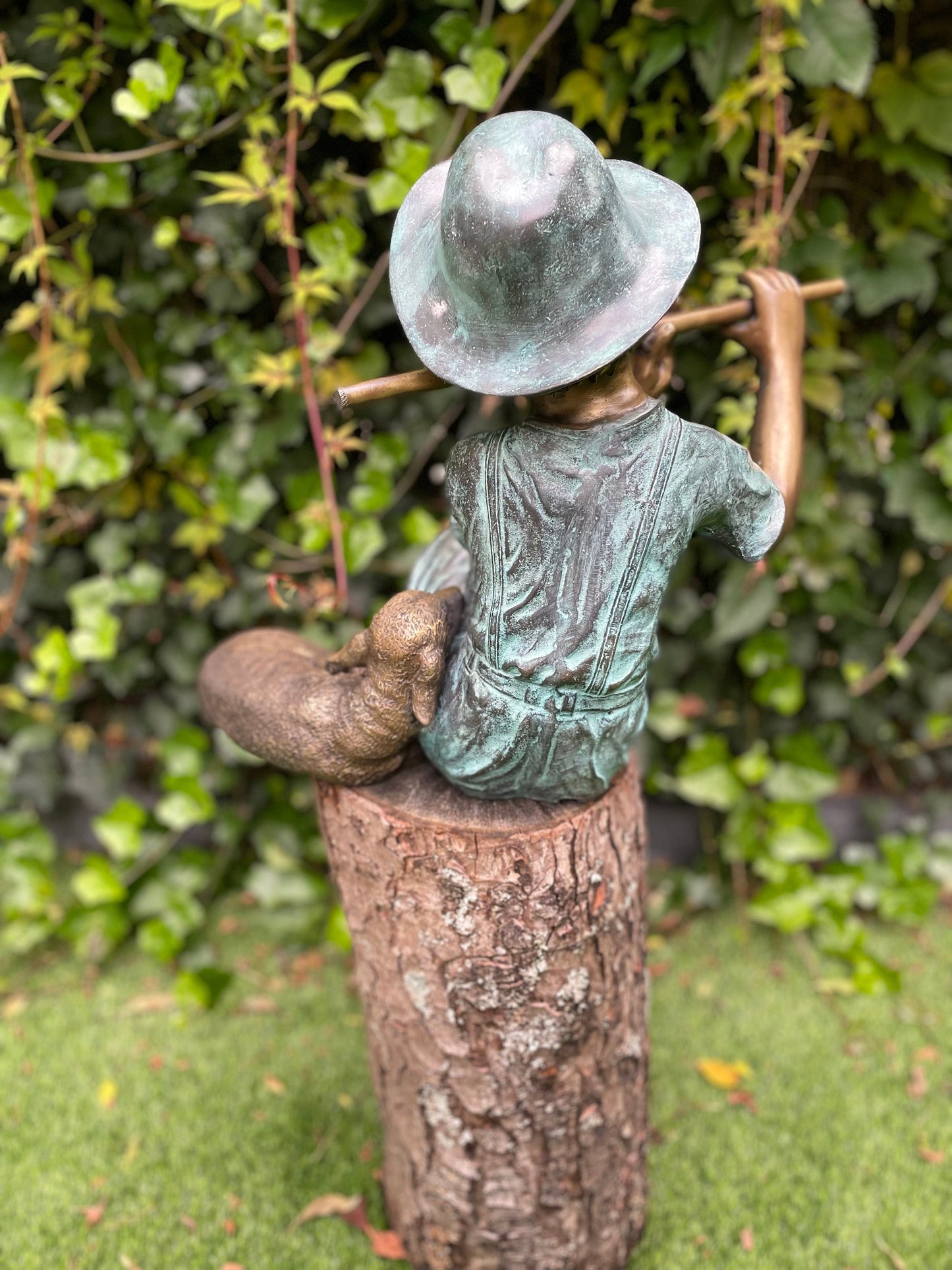 Shepherd's Song – Bronze Sculpture. 36x43x38cm - 8.8Kg