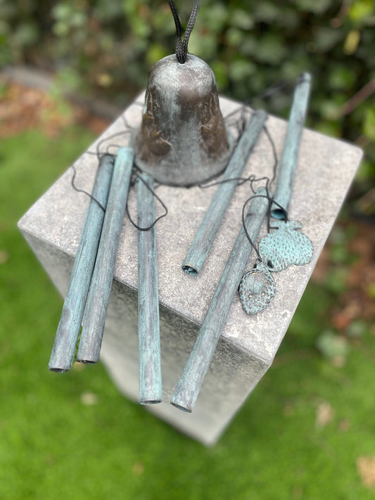 Harmony Bell – Bronze Sculpture. 17x17x60cm