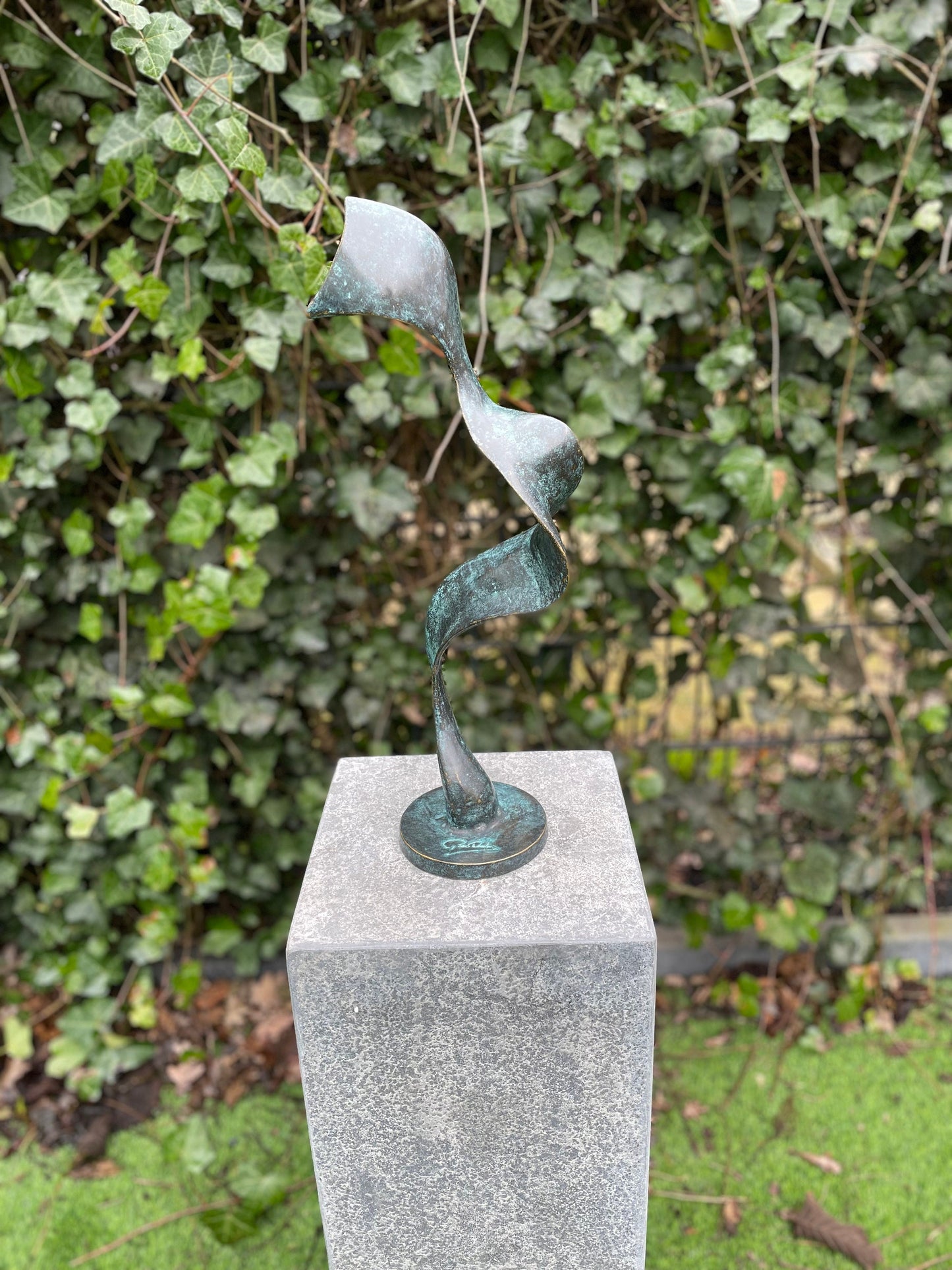 Twisting Grace – Bronze Sculpture. 18x12x46cm - 1.8Kg