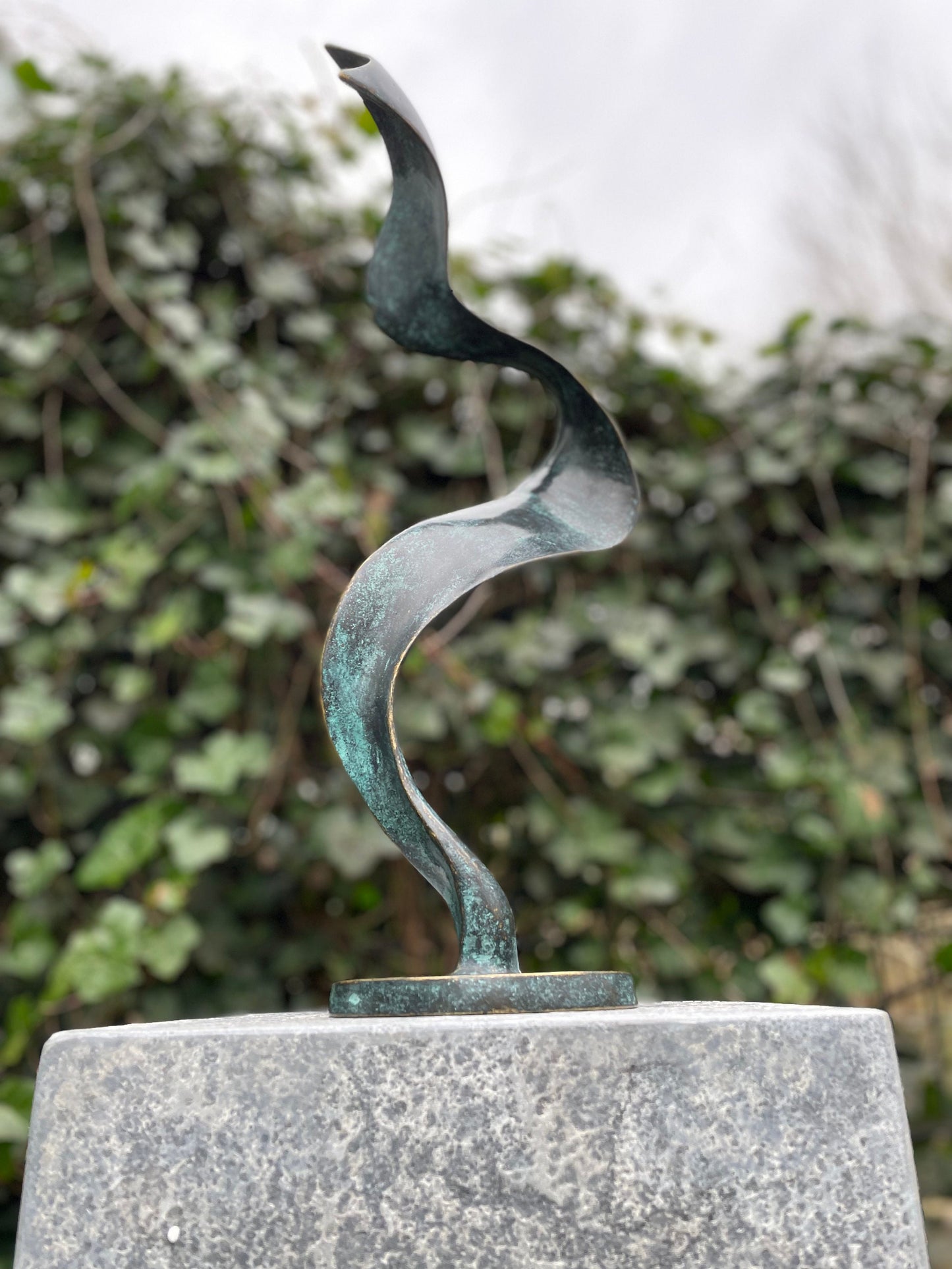 Twisting Grace – Bronze Sculpture. 18x12x46cm - 1.8Kg