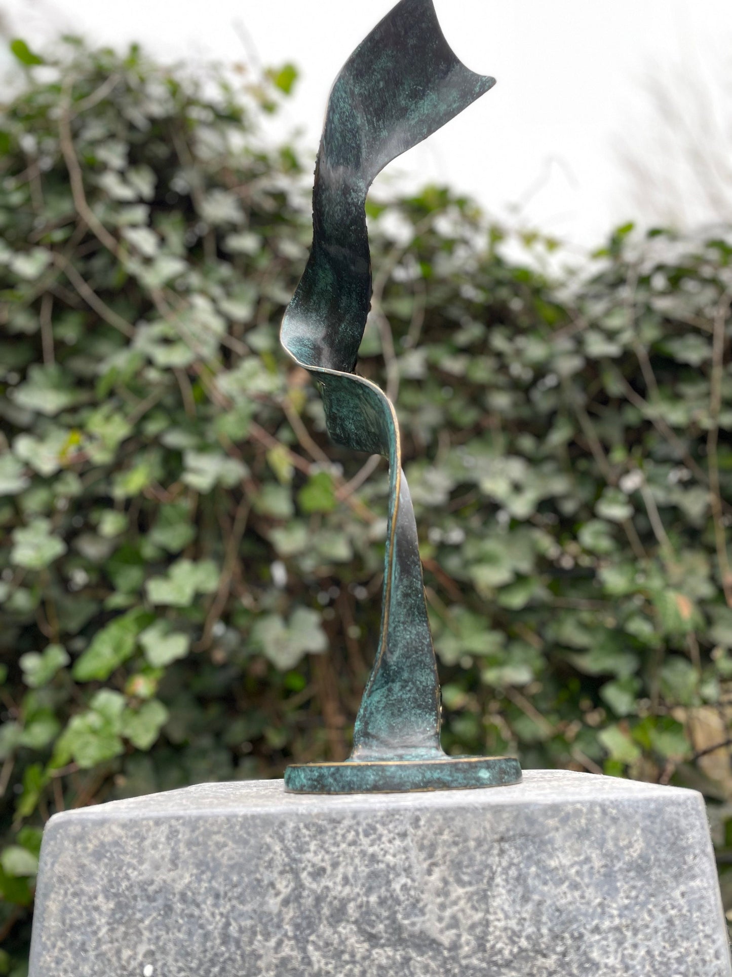 Twisting Grace – Bronze Sculpture. 18x12x46cm - 1.8Kg