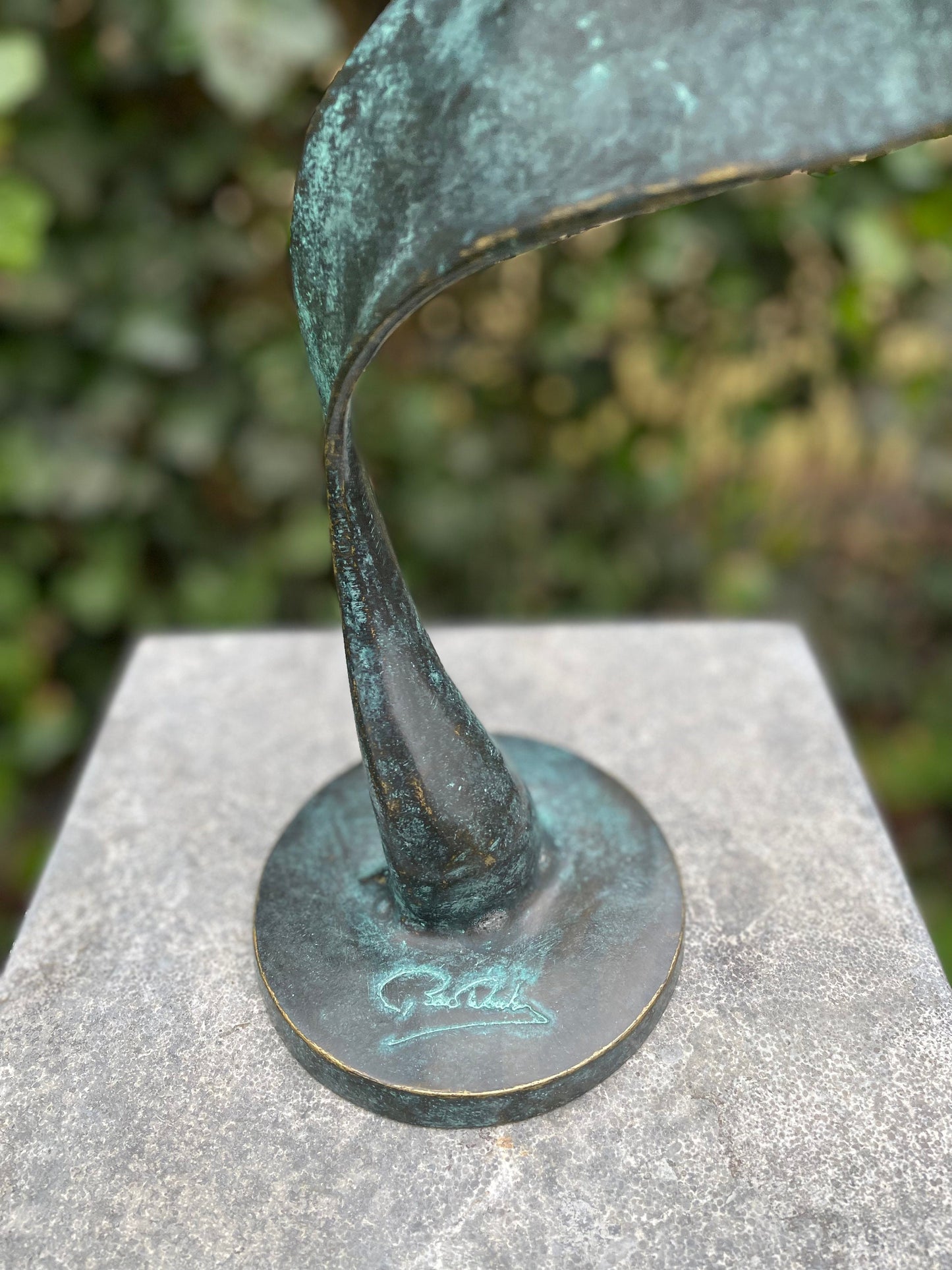 Twisting Grace – Bronze Sculpture. 18x12x46cm - 1.8Kg