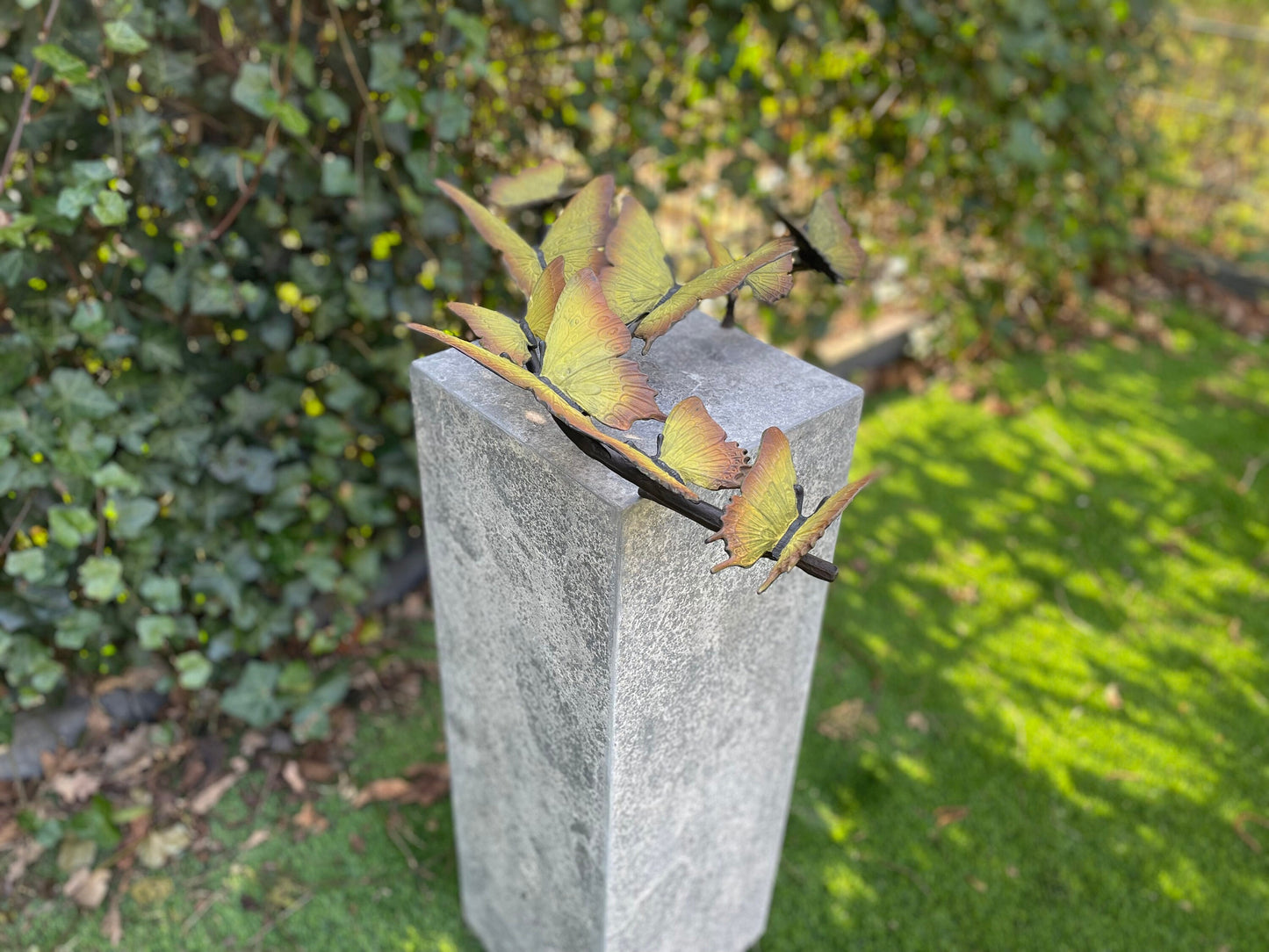 Butterfly Dance – Bronze Sculpture. 38x11x50cm - 2.6Kg