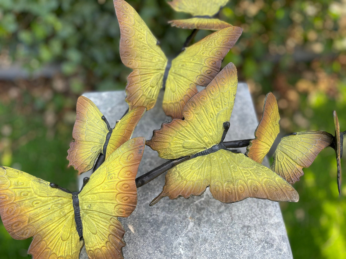 Butterfly Dance – Bronze Sculpture. 38x11x50cm - 2.6Kg