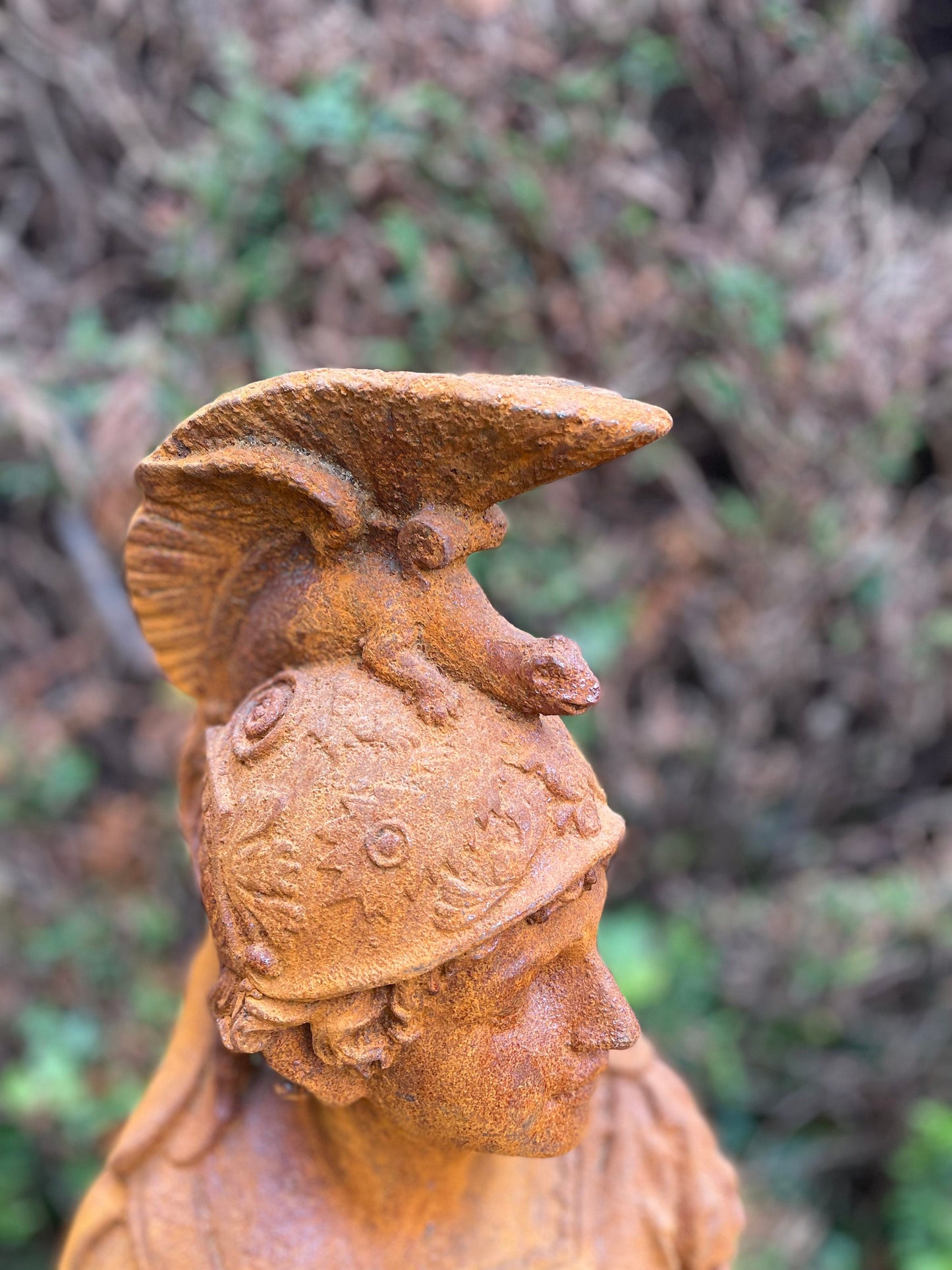 Athena Bust – Iron Sculpture. 46x25x17cm - 13.9Kg