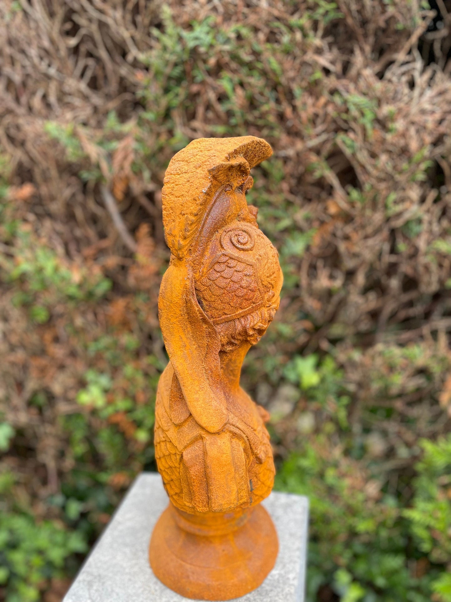 Athena Bust – Iron Sculpture. 46x25x17cm - 13.9Kg