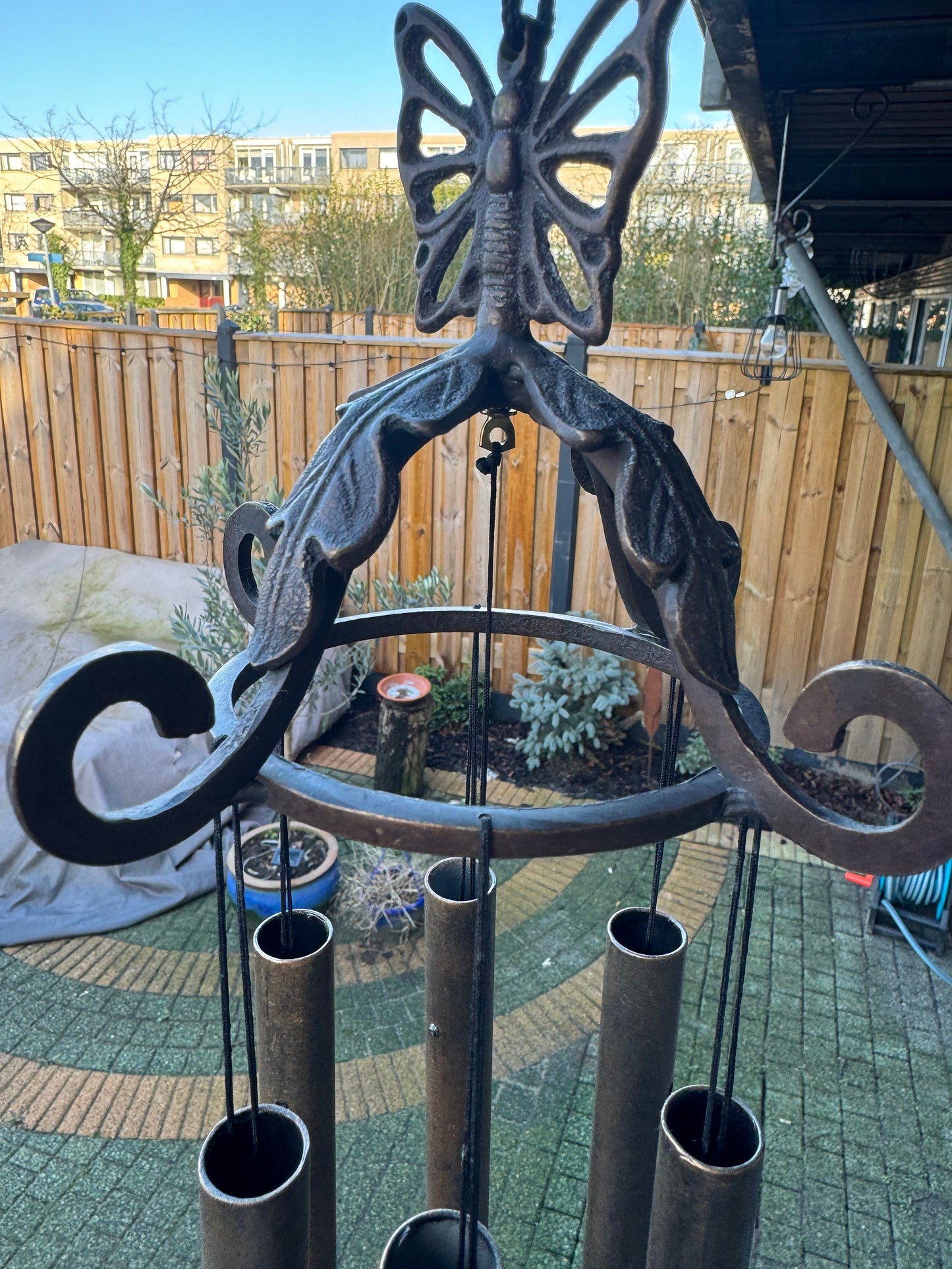 Butterfly Harmony – Bronze Sculpture. 17x17x60cm - 0.8Kg