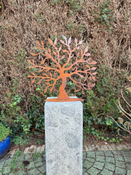 Tree of Life – Iron Sculpture. 50x15x47cm