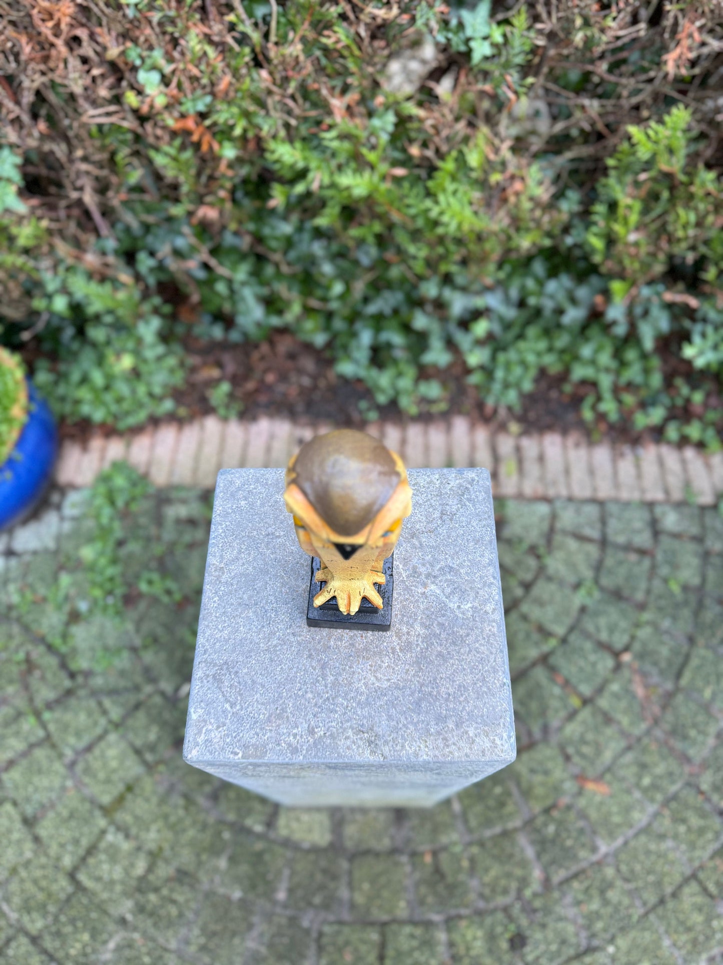Stylized Owl – Iron Sculpture. 25x7x8cm - 2.2Kg