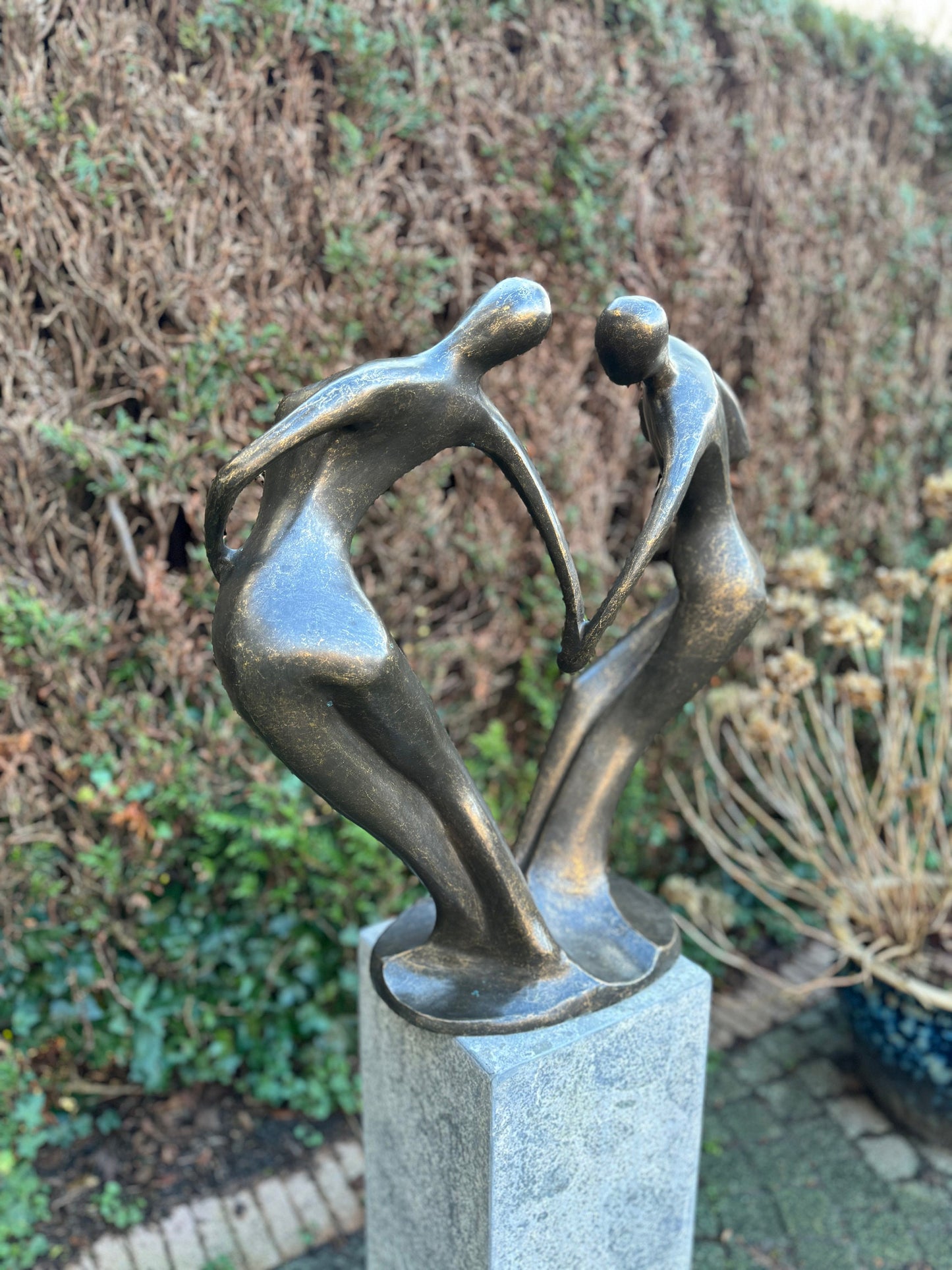 Dancing Souls XL – Bronze Sculpture. 59x29x61cm