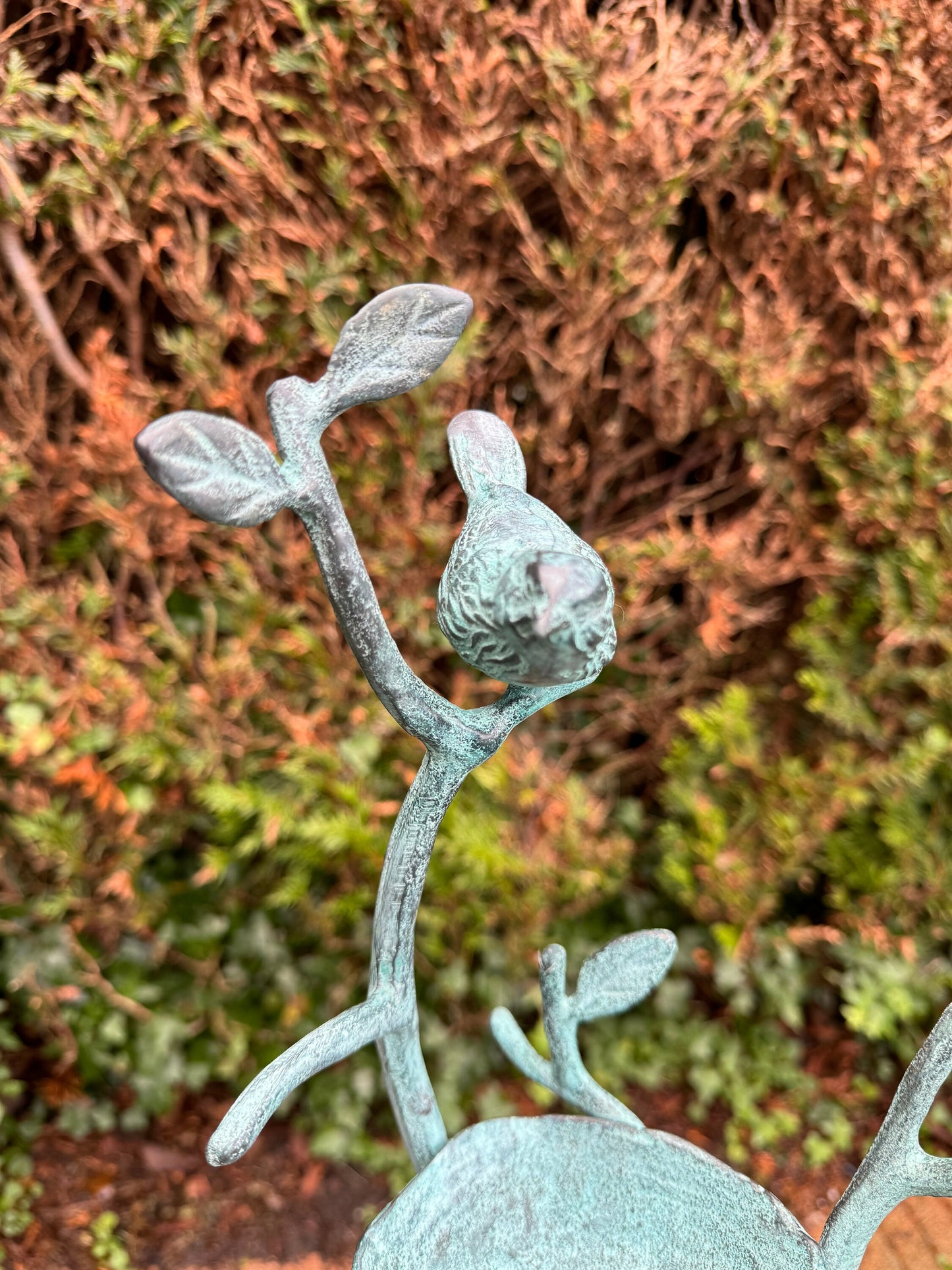 Bird Nest – Bronze Sculpture. 18x18x40cm - 2.4Kg