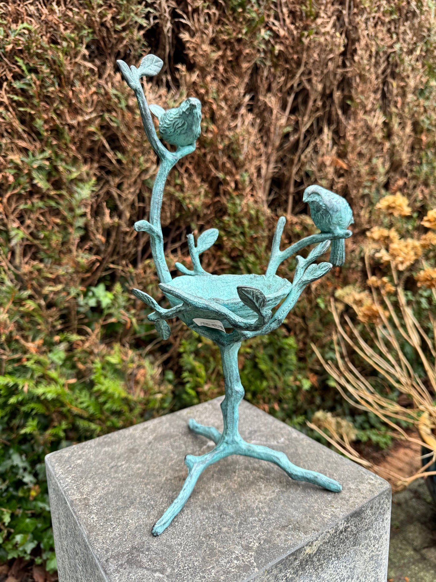 Bird Nest – Bronze Sculpture. 18x18x40cm - 2.4Kg