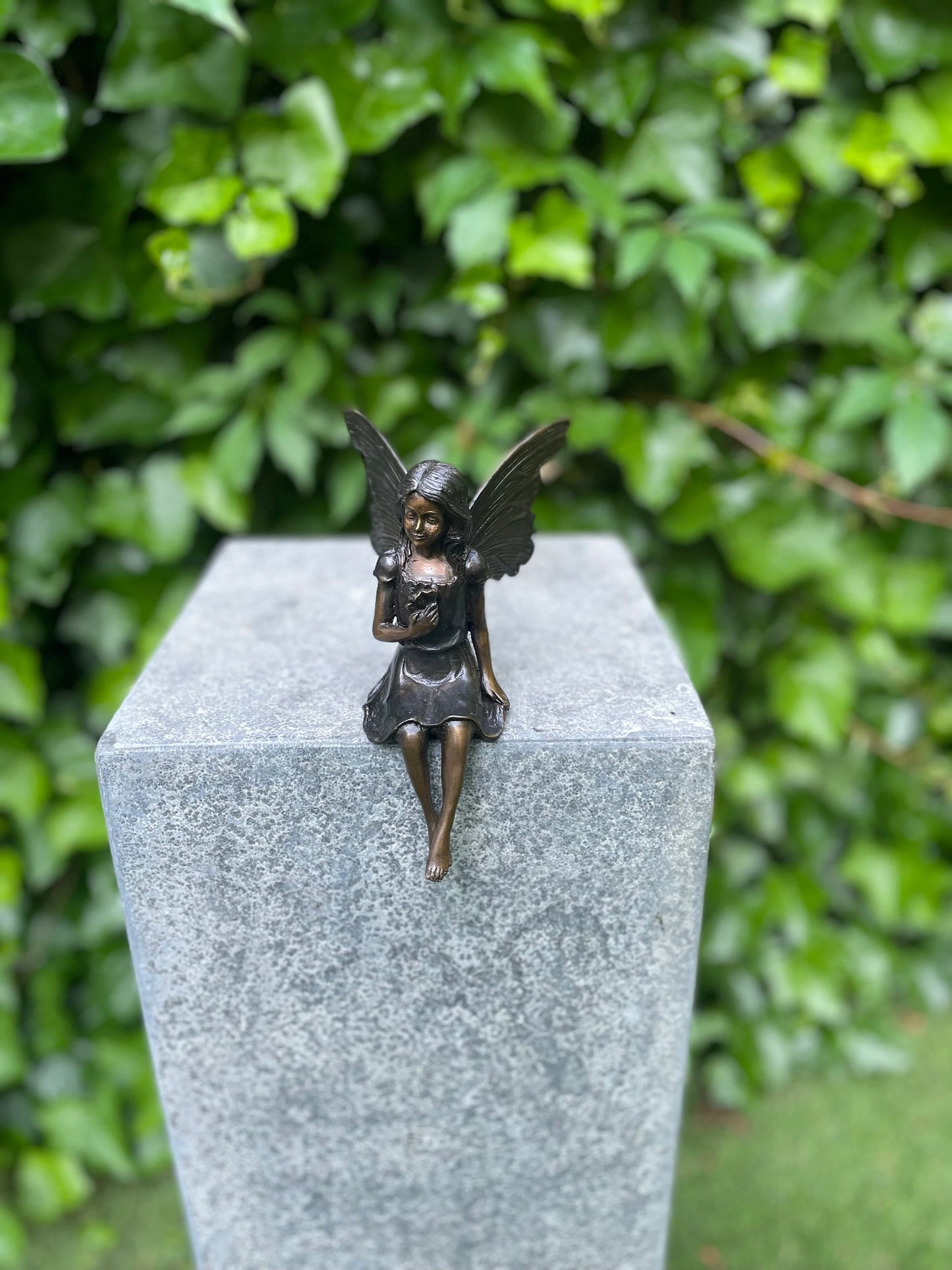 Seated Fairy – Bronze Sculpture. Variations Available - Approx. 0.7Kg