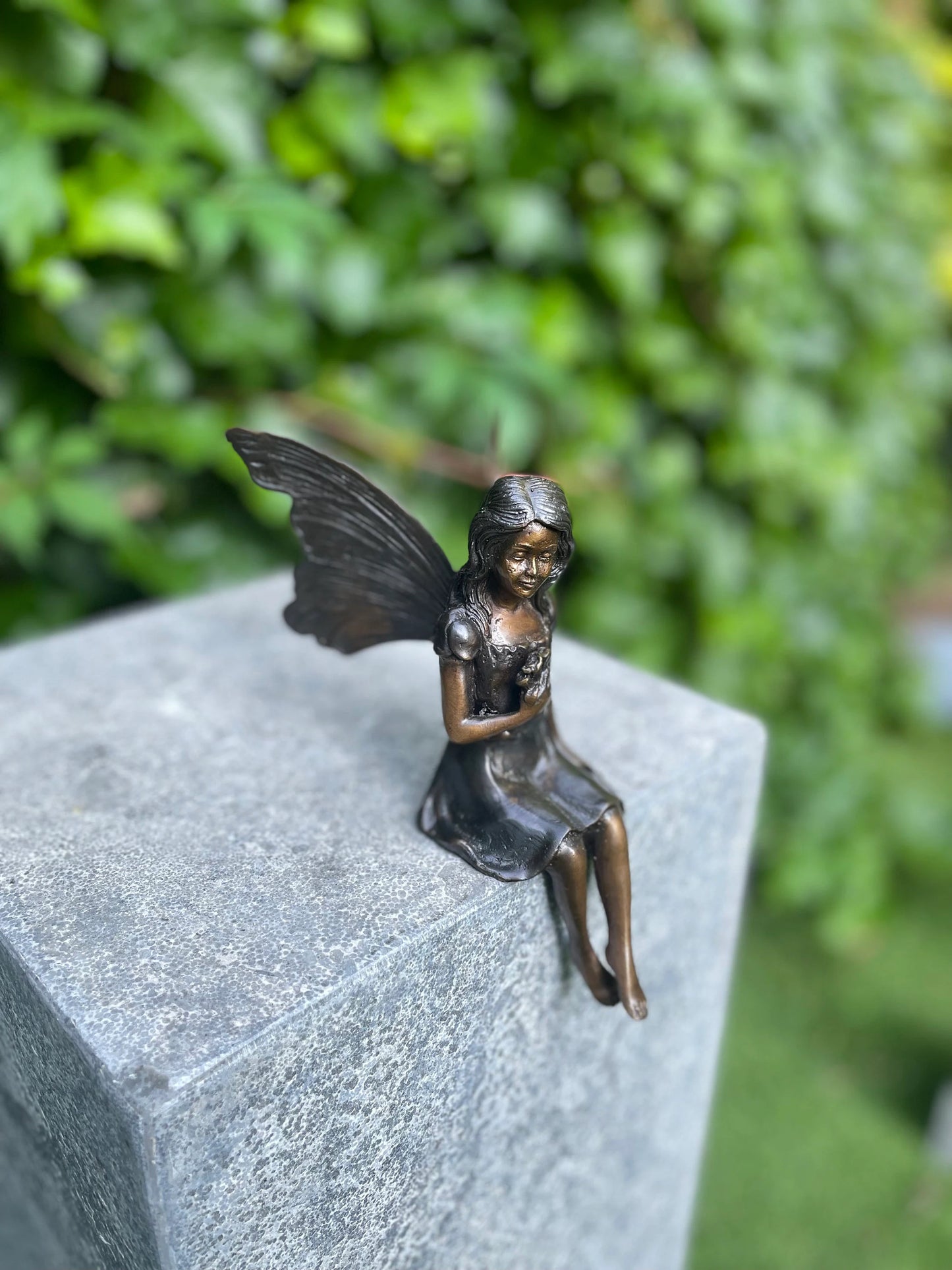 Seated Fairy – Bronze Sculpture. Variations Available - Approx. 0.7Kg