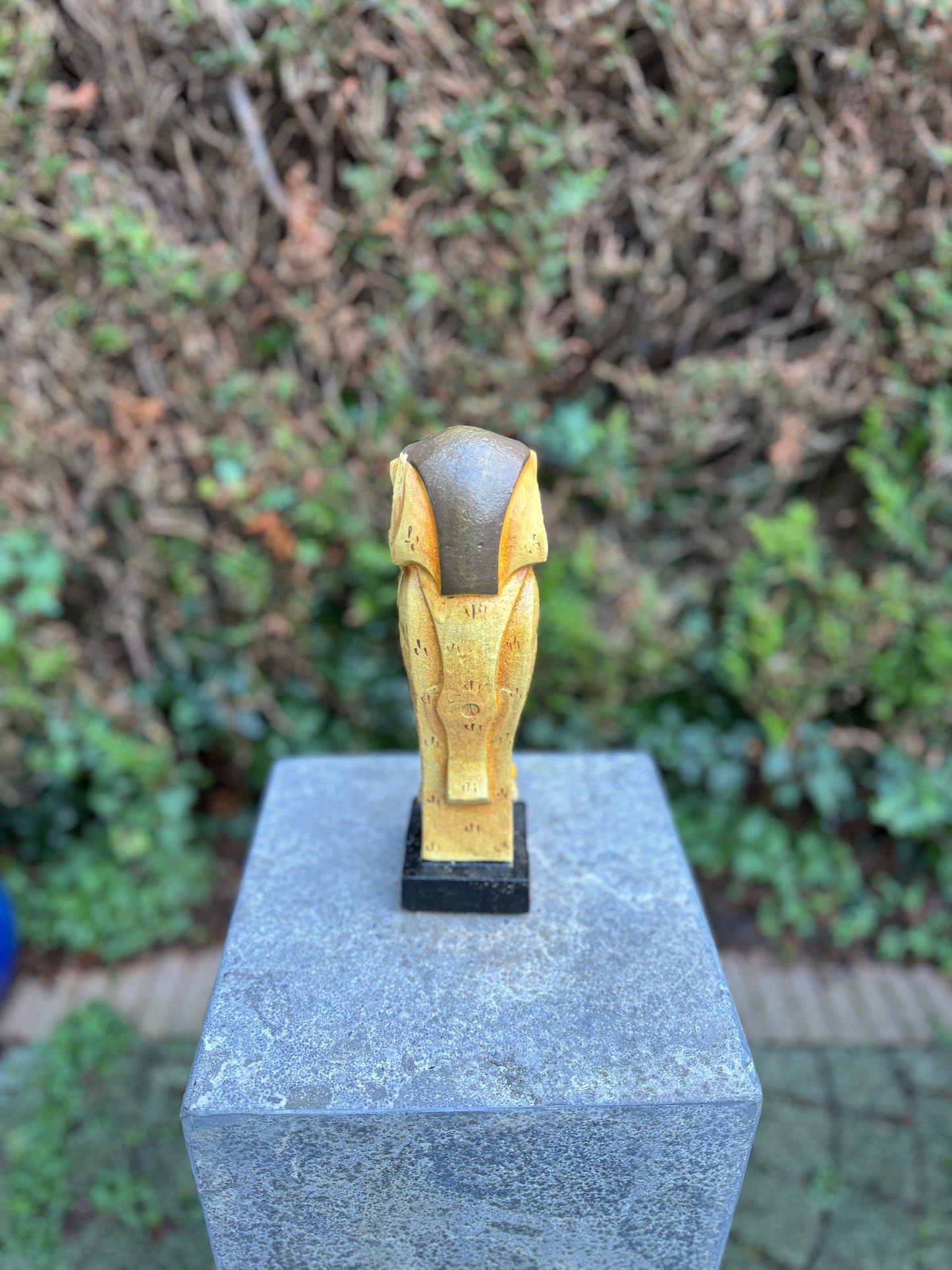Stylized Owl – Iron Sculpture. 25x7x8cm - 2.2Kg