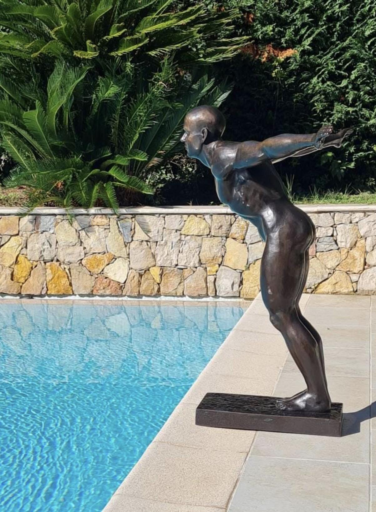 The Diver – Bronze Sculpture. 110x60x115cm - 40Kg