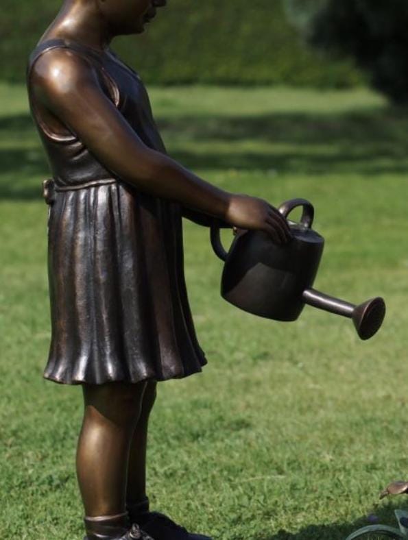 Little Gardener – Bronze Sculpture. 65x33x95cm - 25Kg