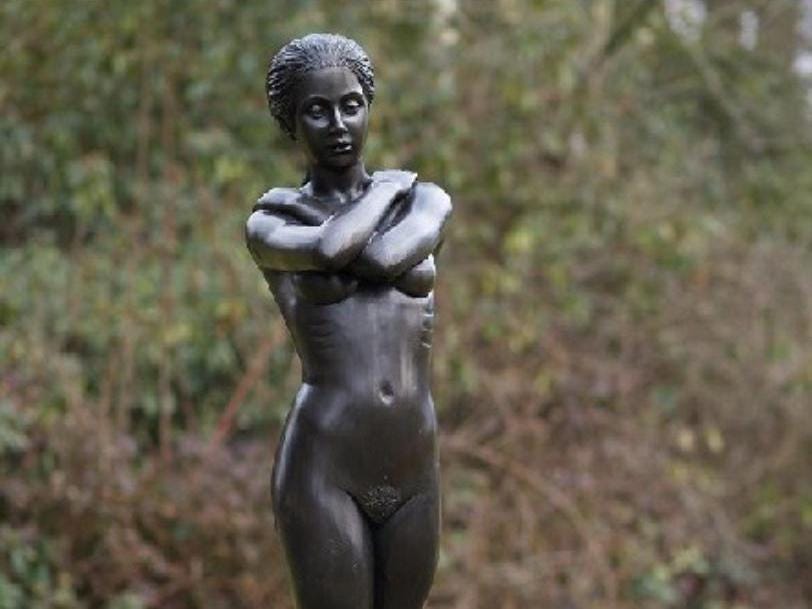 Serene Beauty – Bronze Sculpture. 33x28x117cm - 12Kg